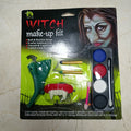 KIT DE MAQUILLAJE EN PAQUETE DE 12 KITS INCLUYE PINTURAS SOMBRAS NARIZ, COLMILLOS BROCHAS PARA MAQUILLAJE