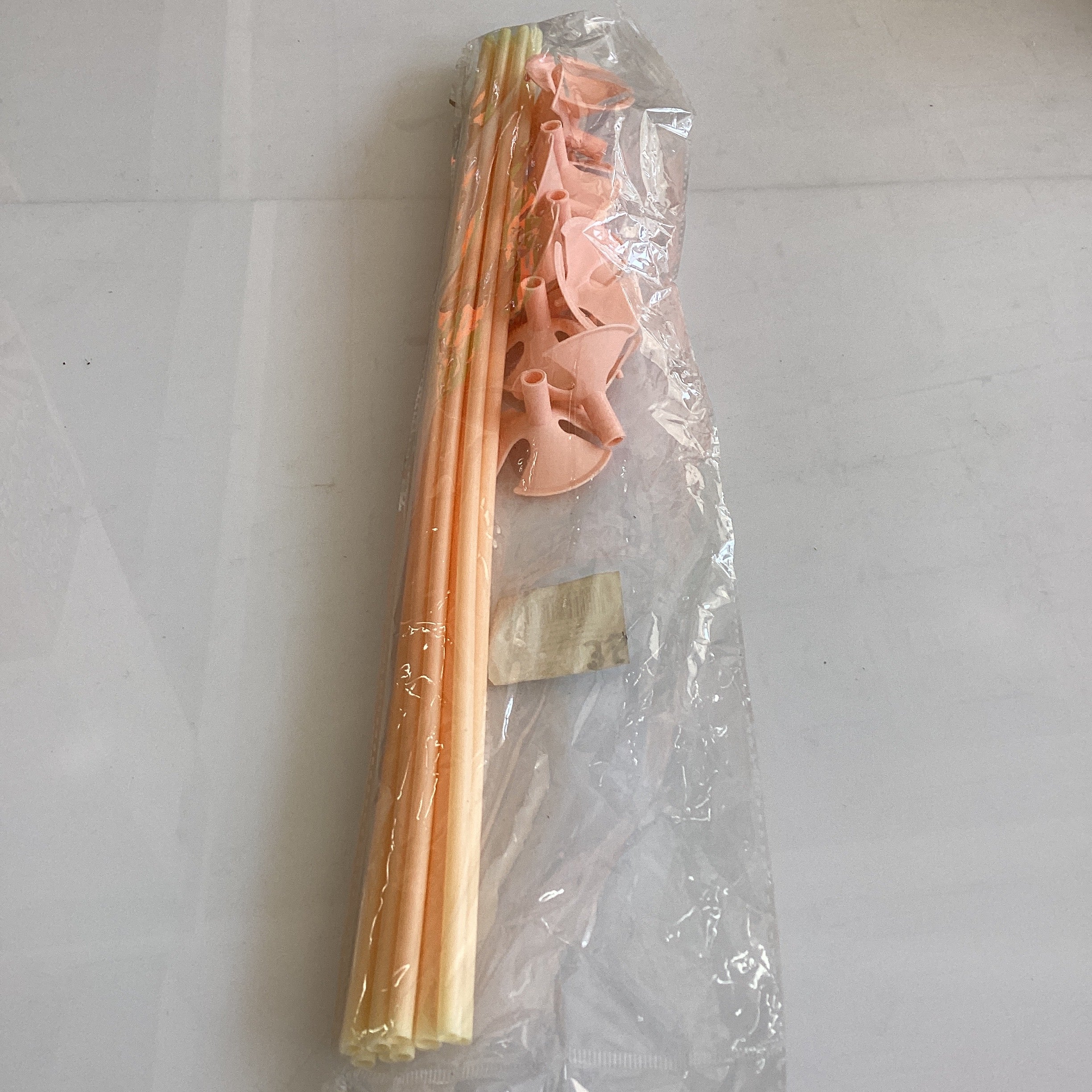 PORTAGLOBOS CON POPOTE DE 42 CM POR MAYOREO
