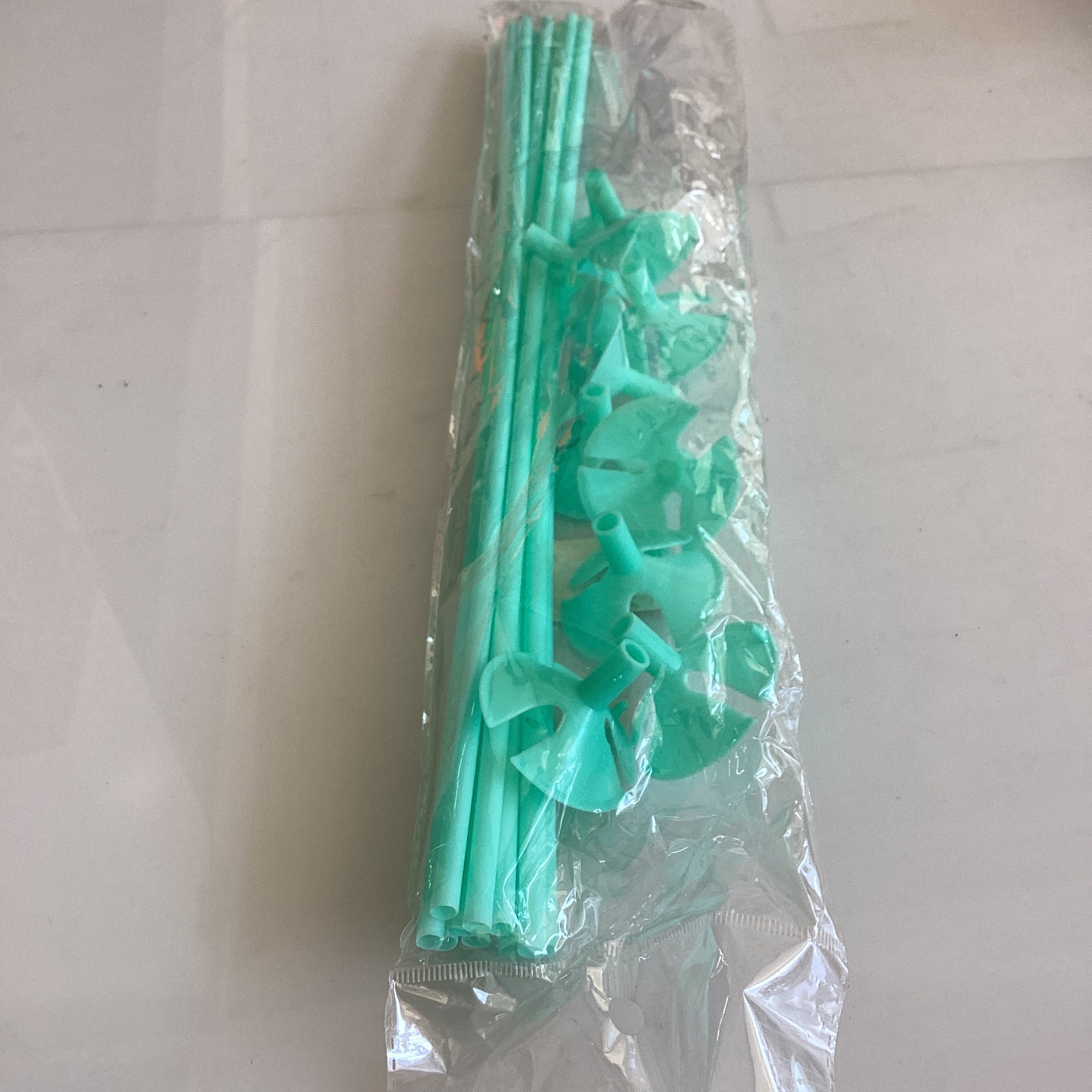 PORTAGLOBOS CON POPOTE DE 42 CM POR MAYOREO