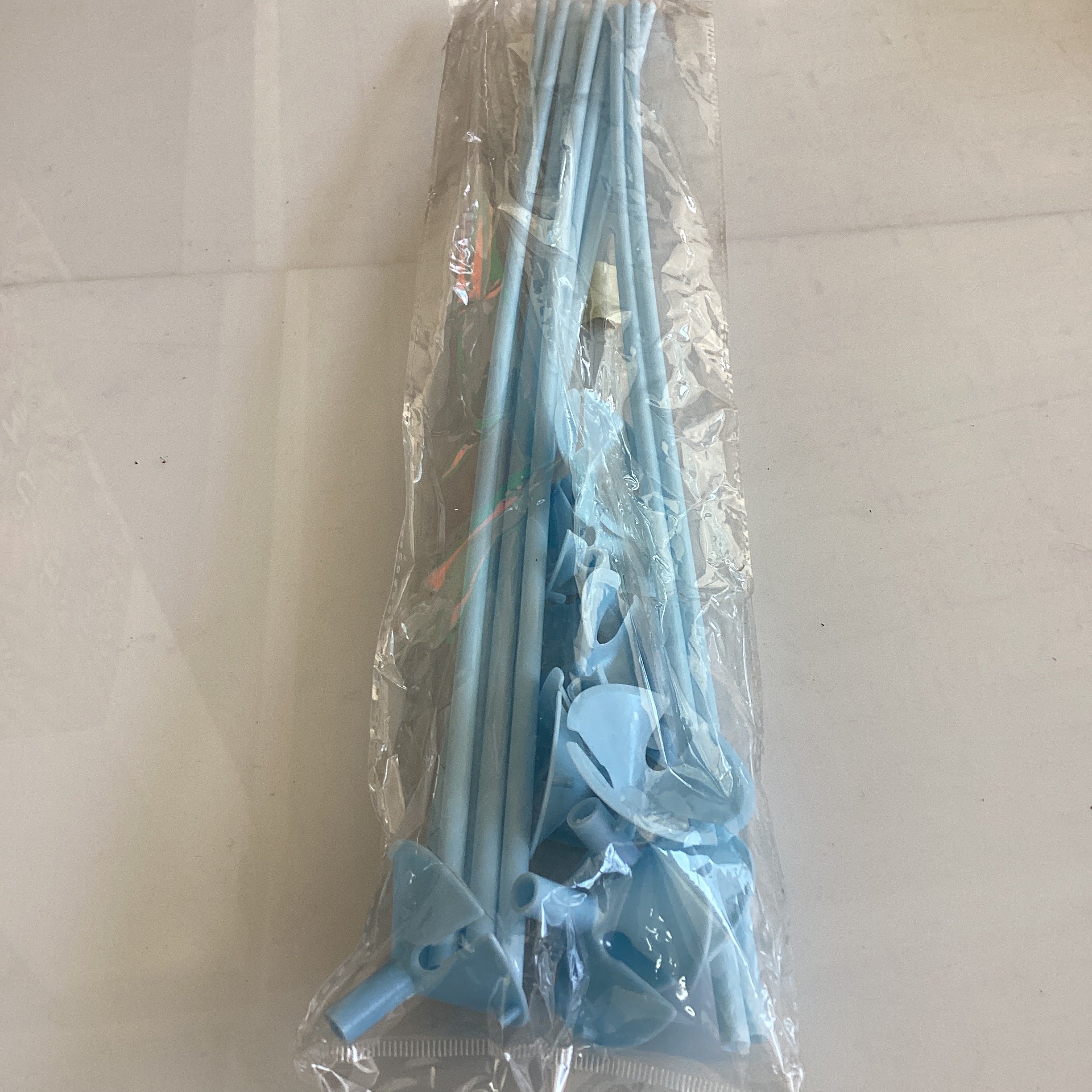 PORTAGLOBOS CON POPOTE DE 42 CM POR MAYOREO