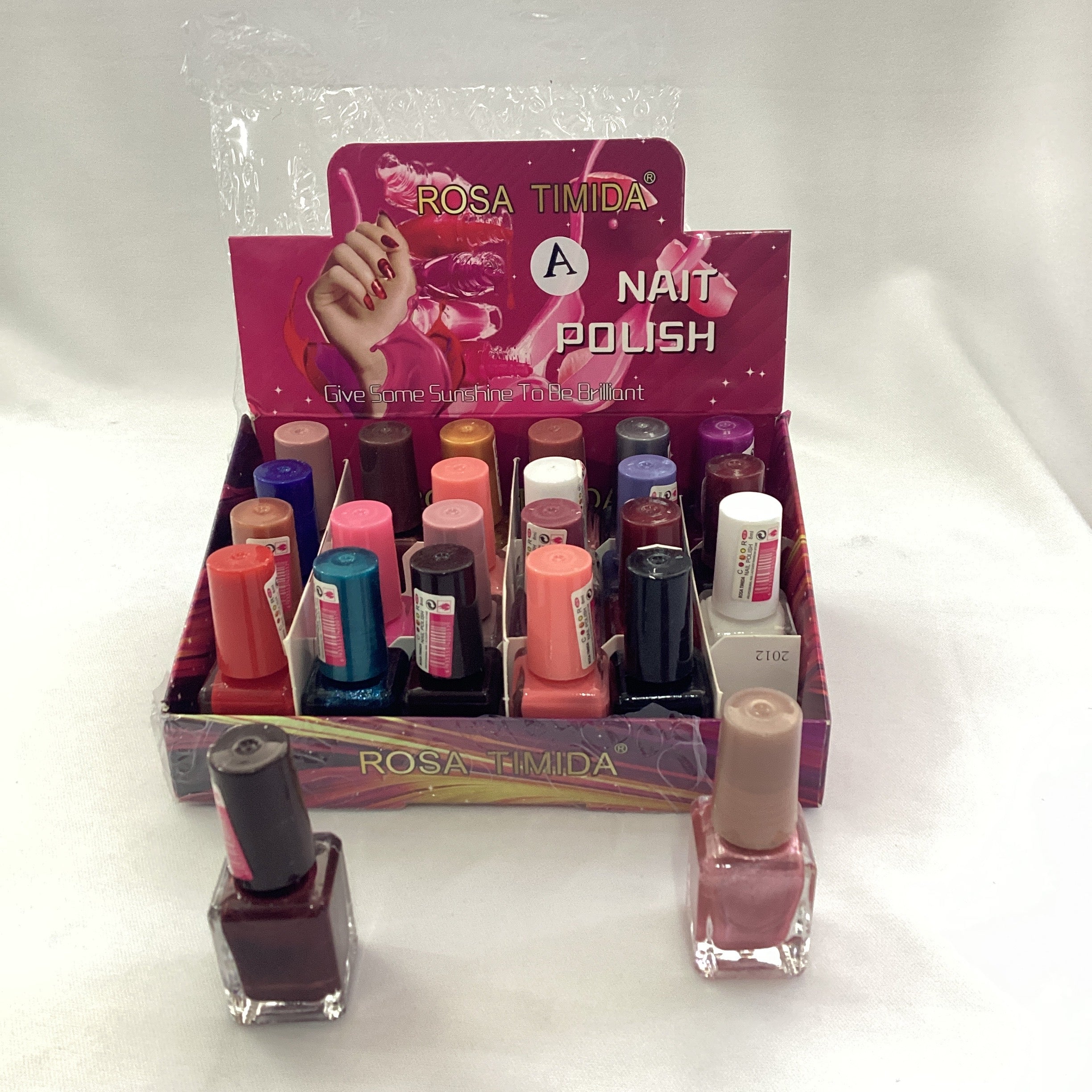 ESMALTE MINI 8 ML. SURTIDO EN COLORES POR MAYOREO