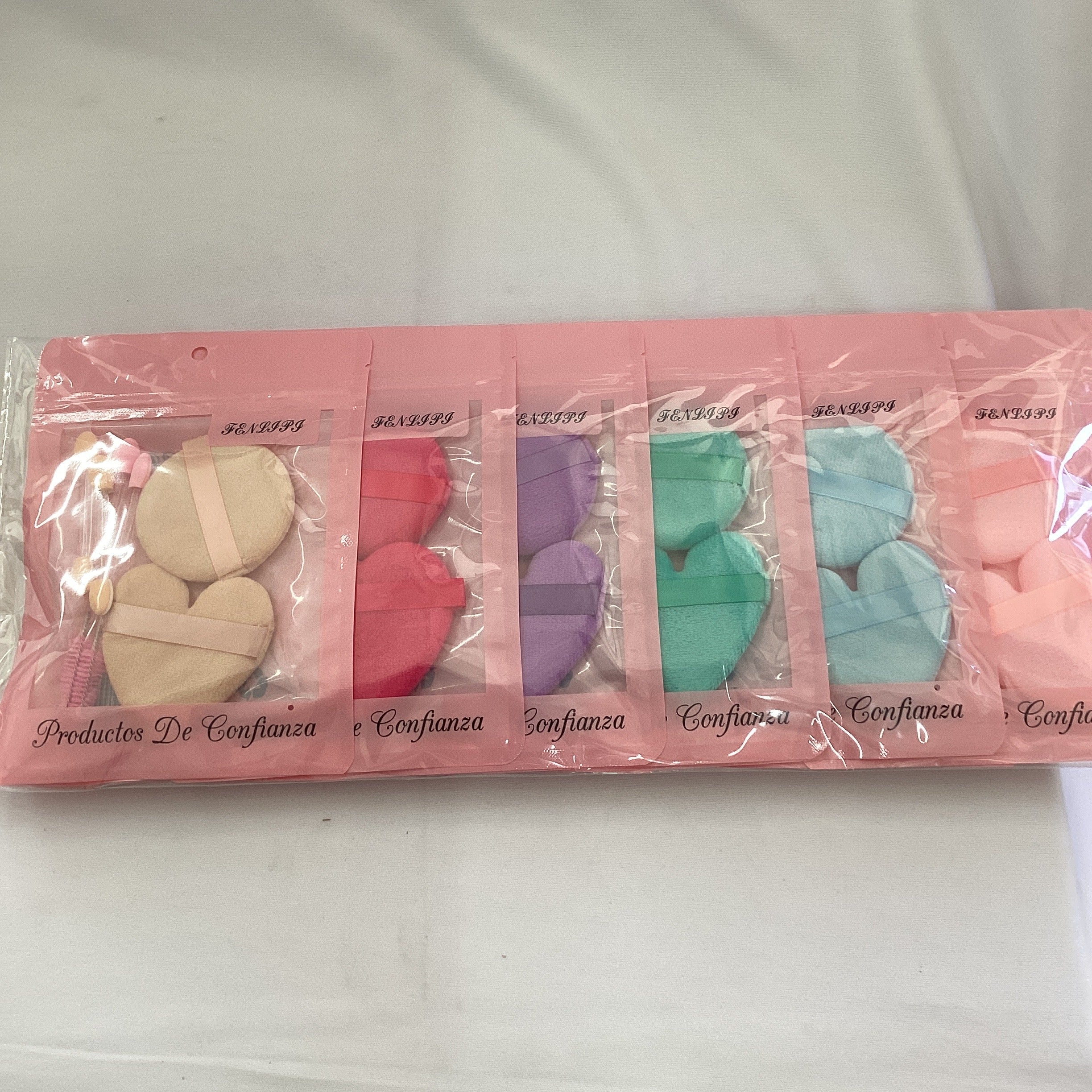 ESPONJAS PARA MAQUILLAJE EN ESTUCHE POR MAYOREO
