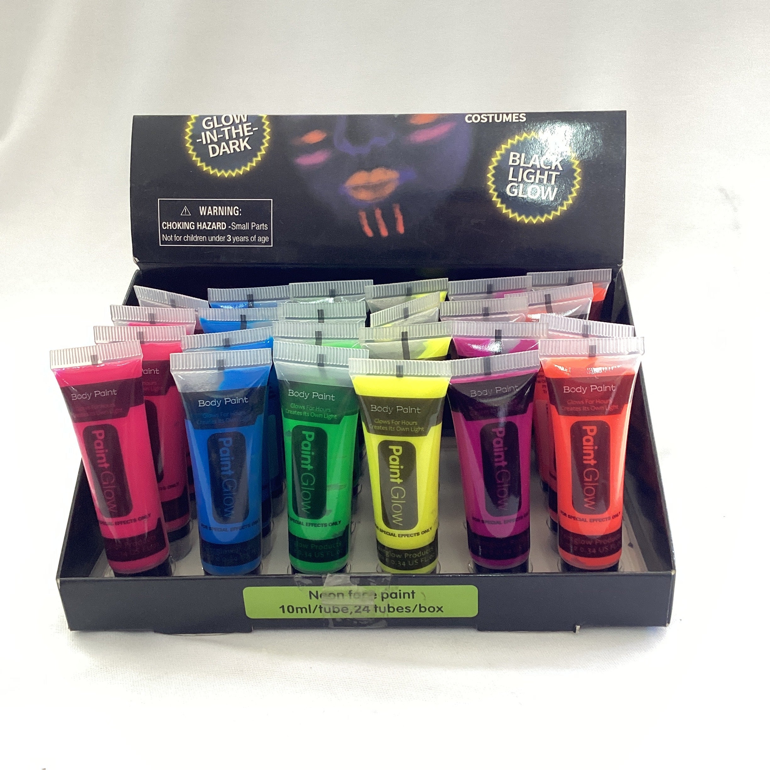 PINTURA MAQUILLAJE PAR CUERPO Y ROSTRO SURTIDA EN COLORES POR MAYOREO