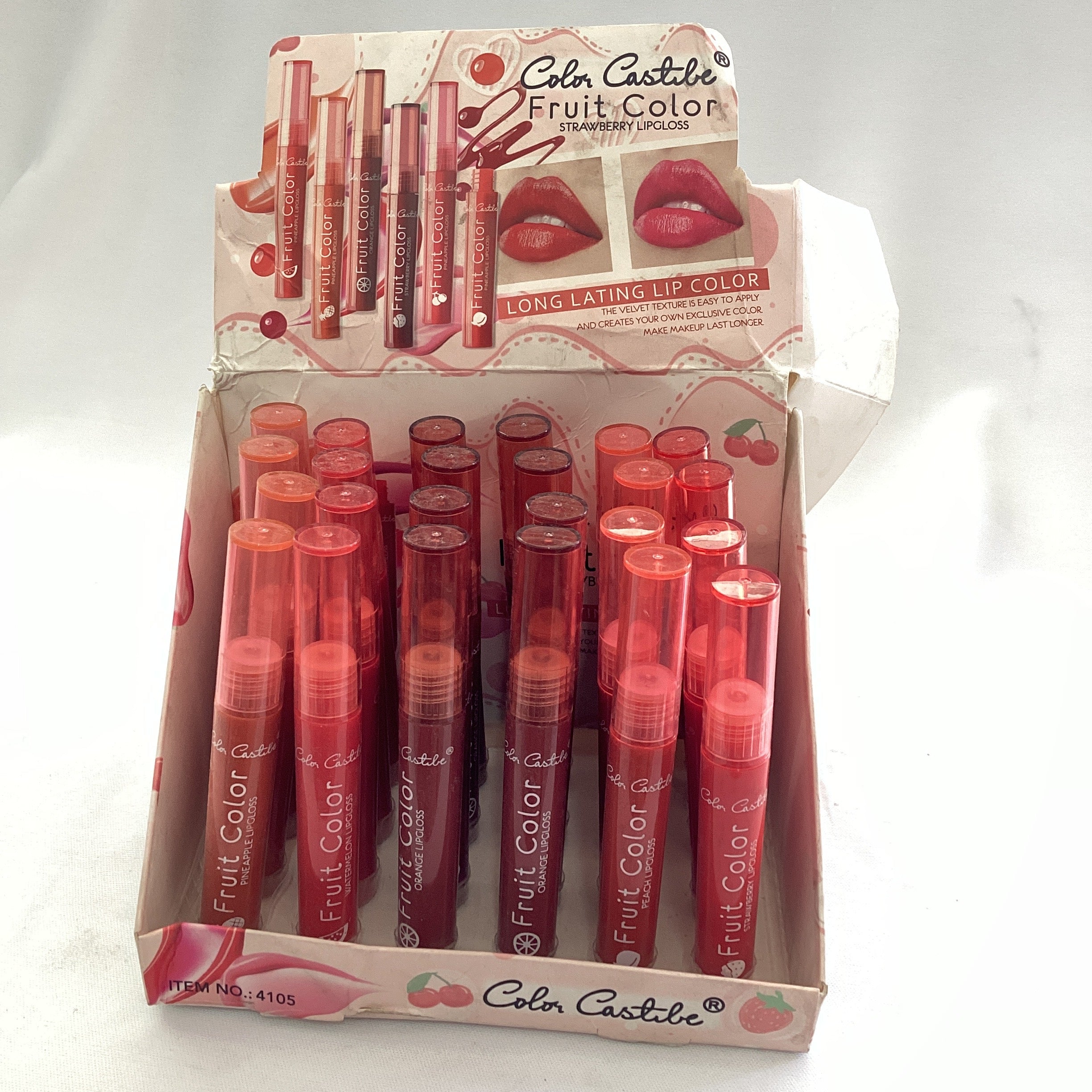 LABIAL FRUIT COLOR SURTIDO EN COLORES POR MAYOREO