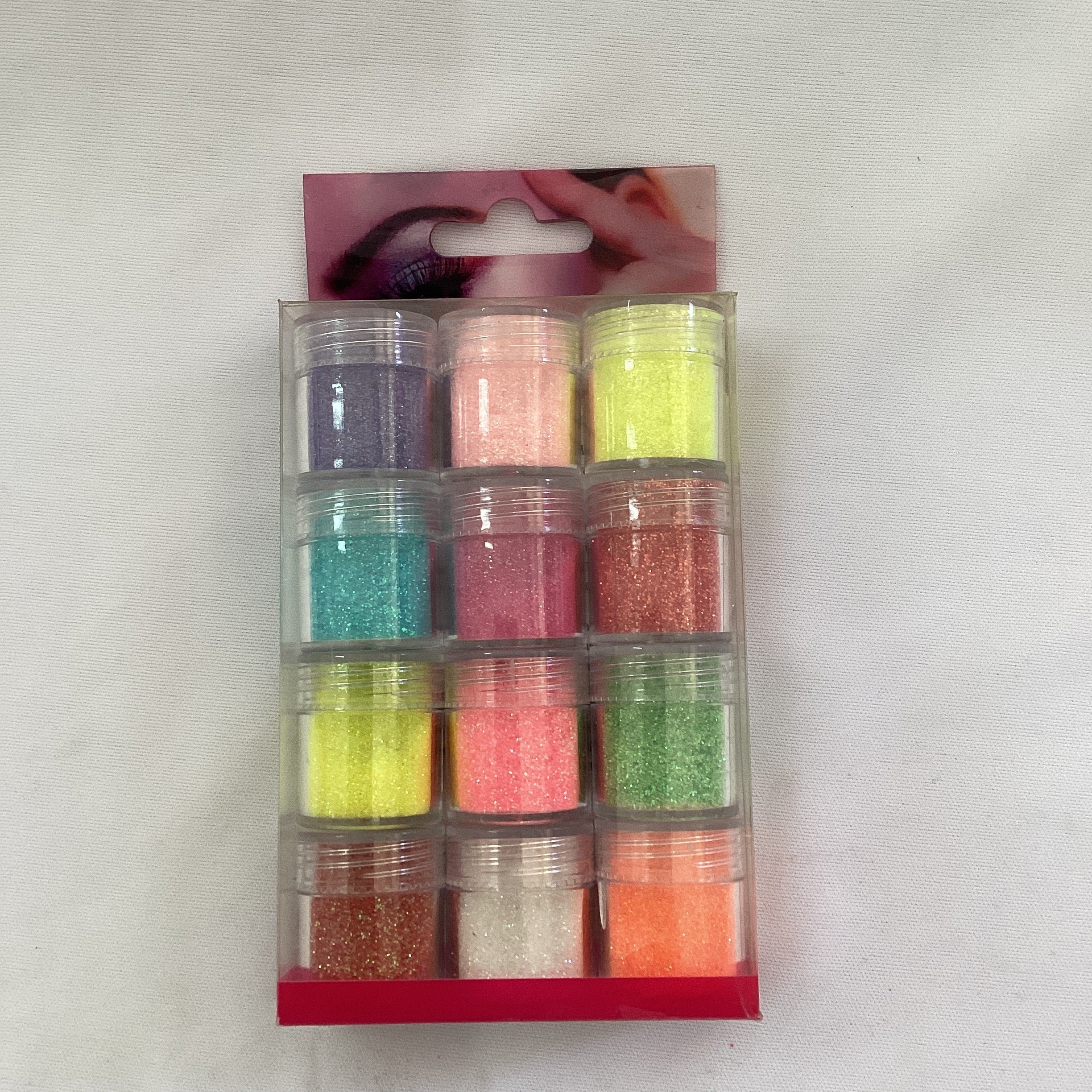 DECORACIÓN PARA UÑAS EFECTO BRILLOS SURTIDO EN COLORES POR MAYOREO