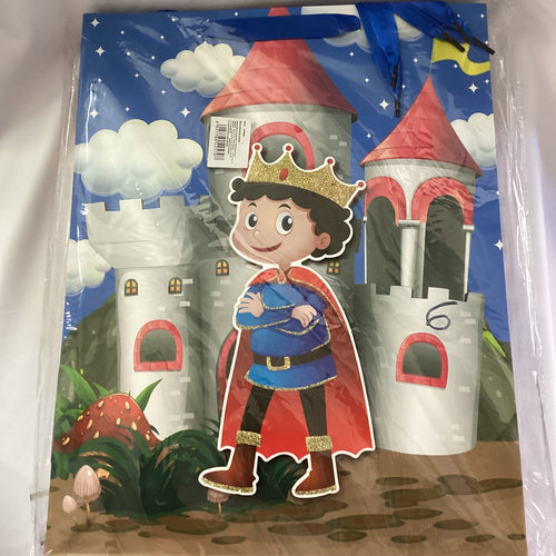BOLSA DE REGALO JUMBO MOTIVOS INFANTILES 3D SURTIDA EN 4 COLORES Y DISEÑOS POR MAYOREO