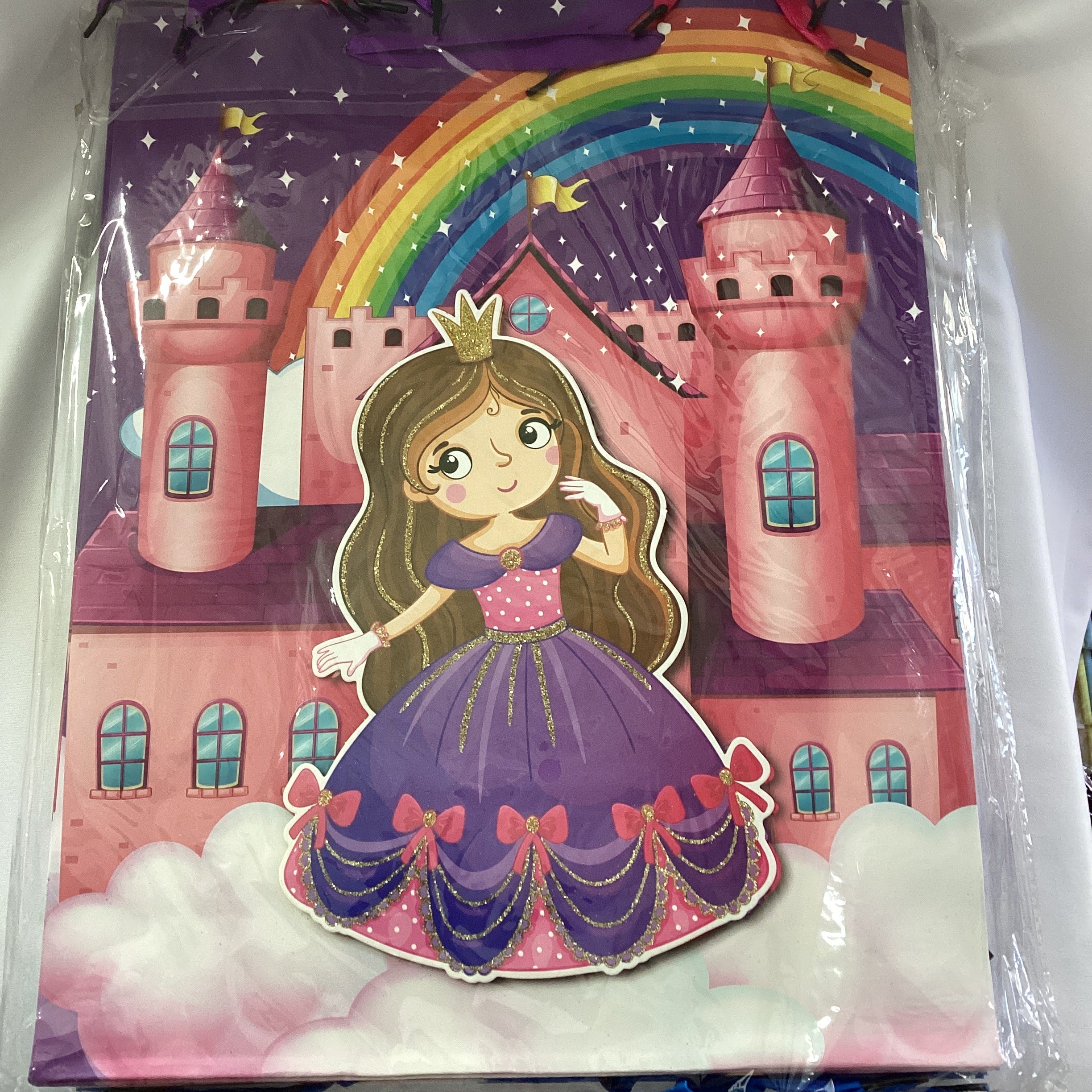 BOLSA DE REGALO JUMBO MOTIVOS INFANTILES 3D SURTIDA EN 4 COLORES Y DISEÑOS POR MAYOREO