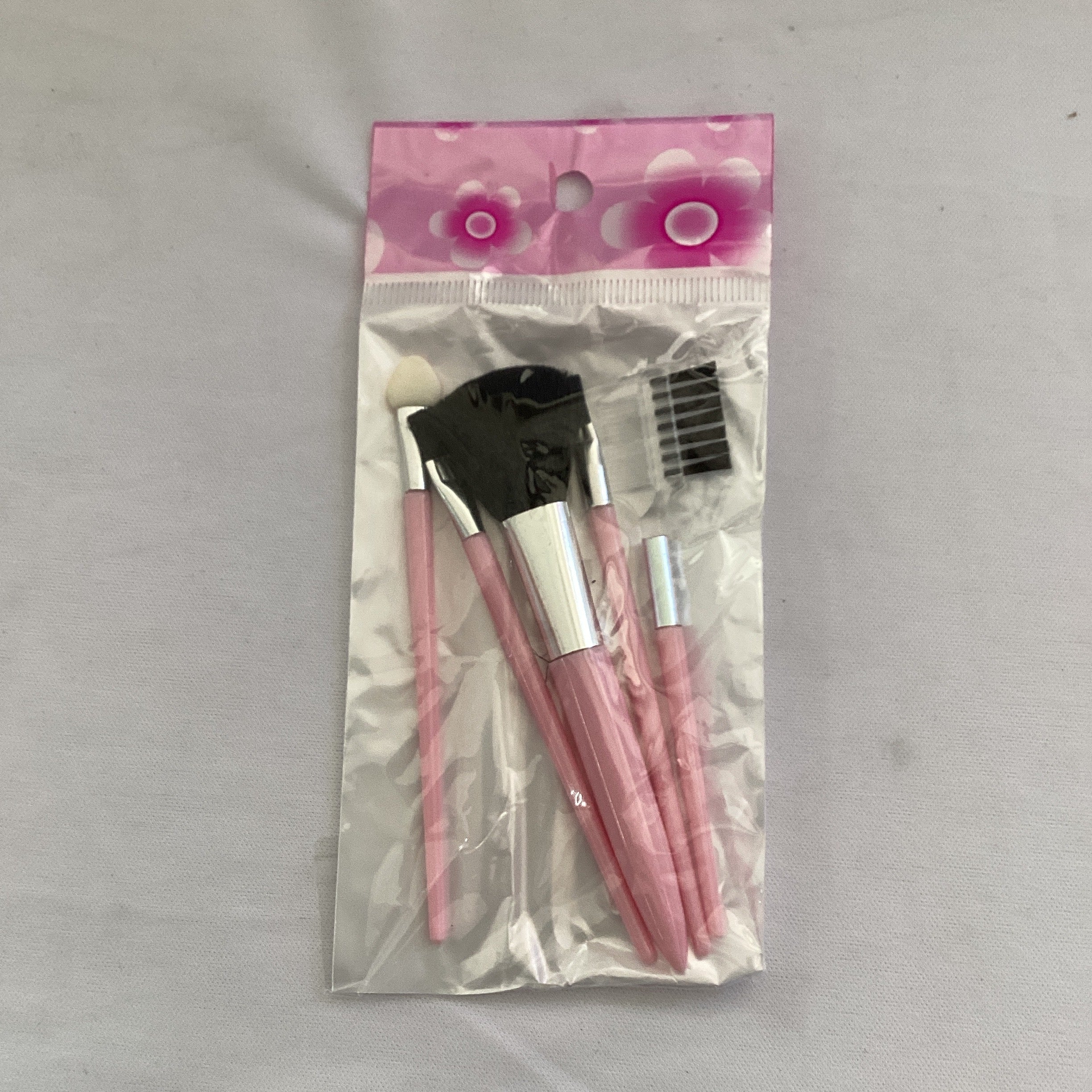 SET DE BROCHAS DE BELLEZA CON 5 PZAS SURTIDAS POR MAYOREO