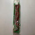 COLLAR TRICOLOR DE 7 MM LAS BOLITSAS POR 80 CM DE LARGO POR MAYOREO