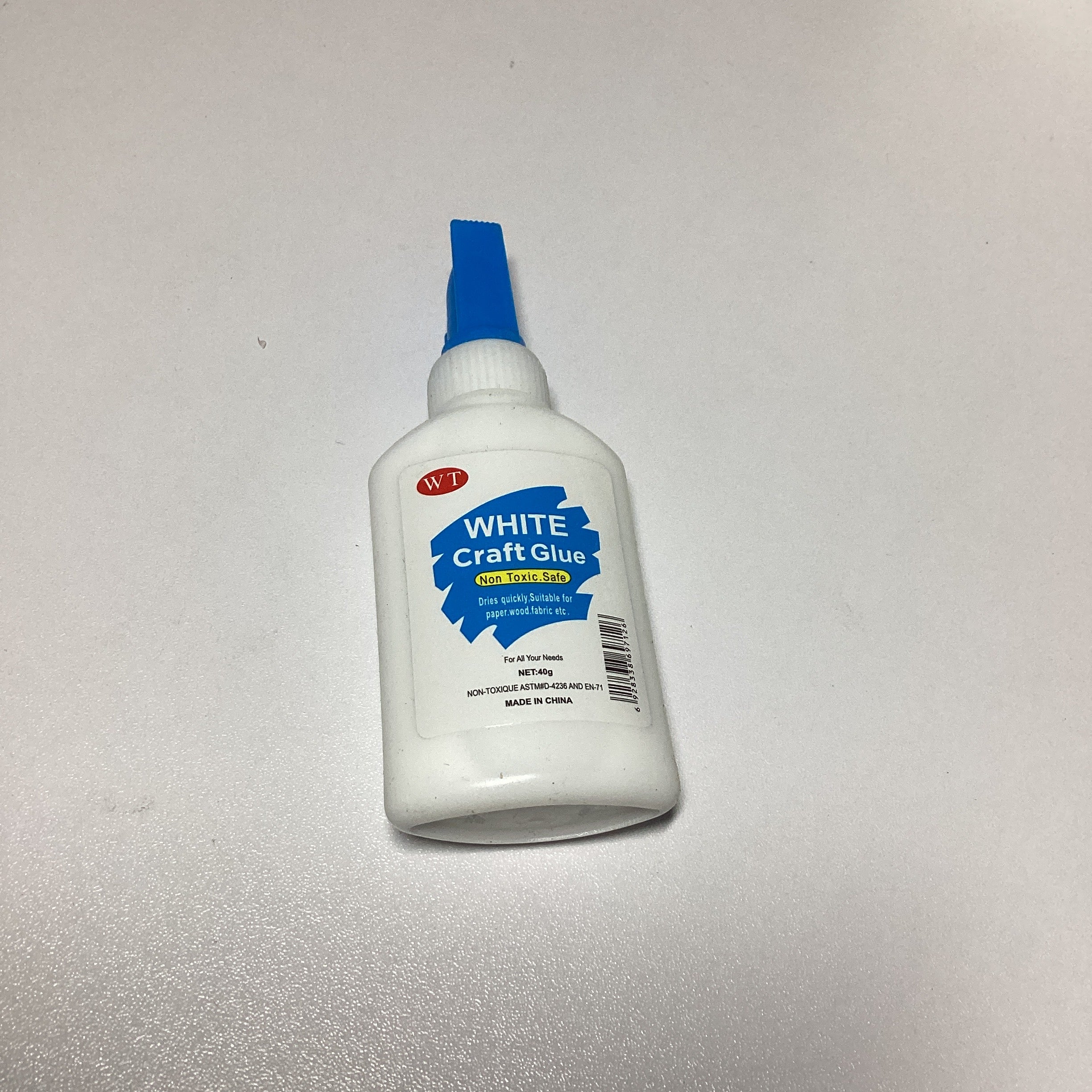 PEGAMENTO BLANCO 40 GRS, NO TOXICOCON APLICADOR EN LA TAPA POR MAYOREO