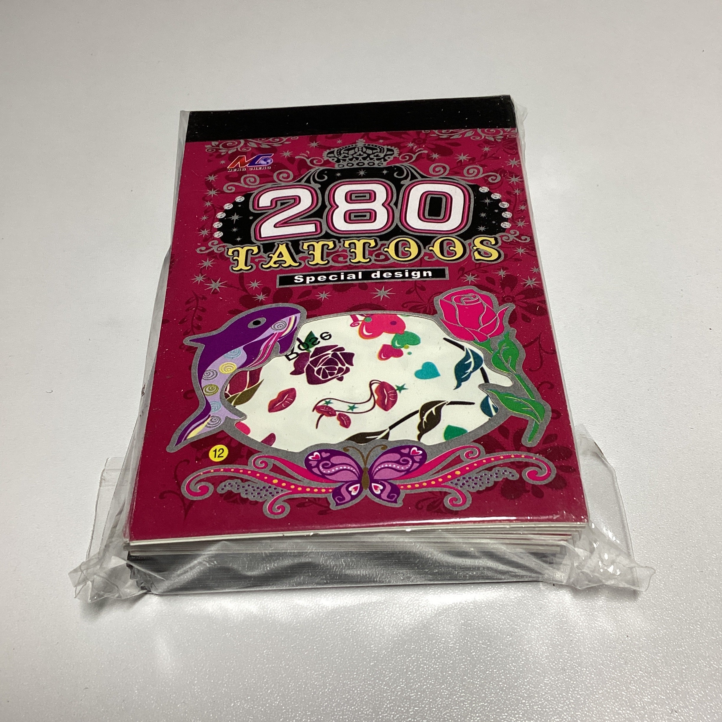 TATUAJE CHICO 11.5X8 CM SURTIDO EN DISEÑOS X MAYOREO
