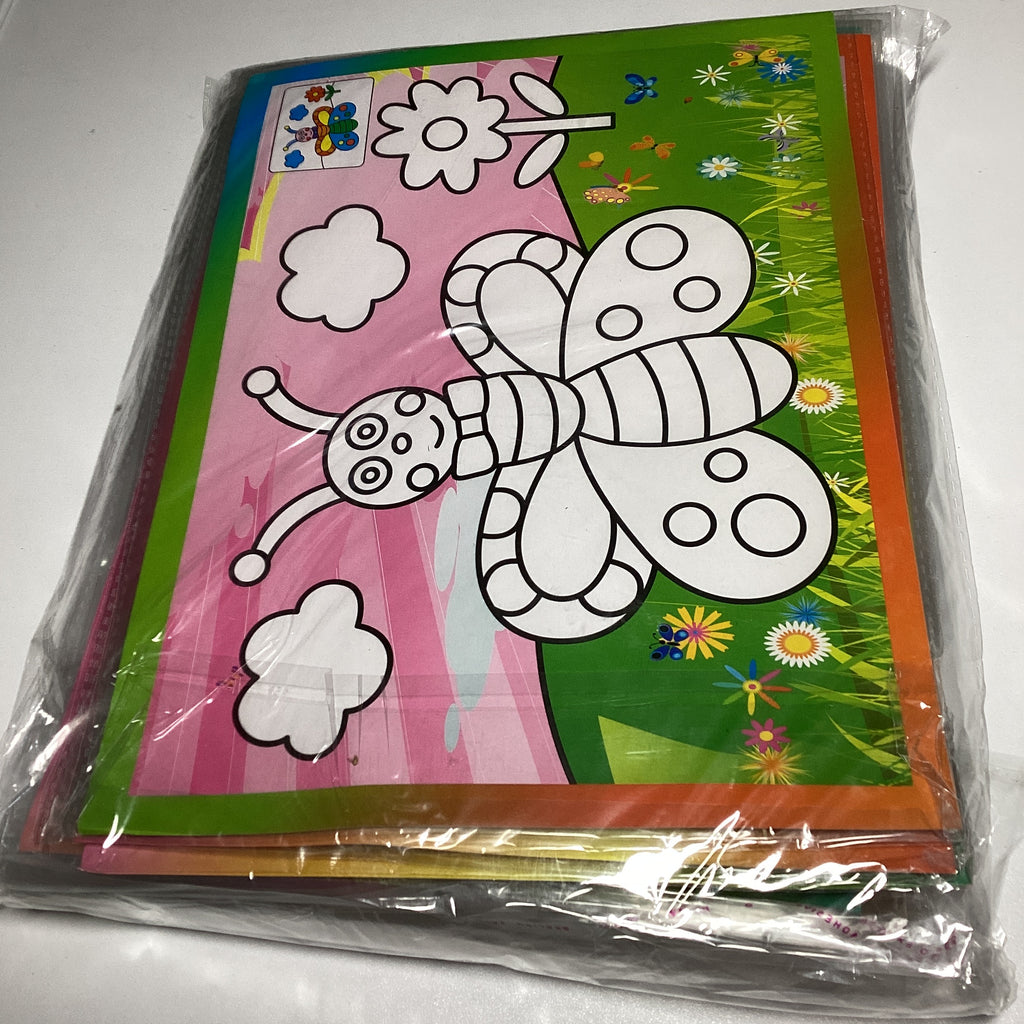 PIZARRÓN PARA DIBUJO CON PLUMINES SURTIDO EN DISEÑOS POR MAYOREO