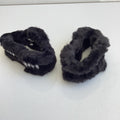 PINZA TIPO PELUCHE NEGRO 11 CM POR MAYOREO