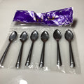 SET DE CUCHARITAS DE 12 CM CON 6 PZAS EN UNA BOLSITA POR MAYOREO