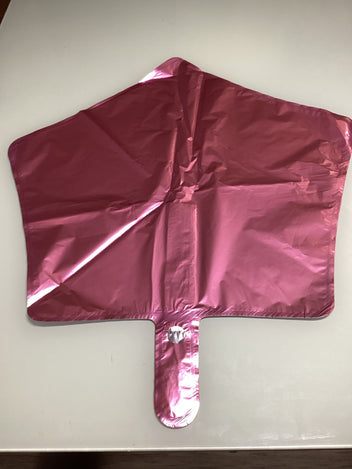 GLOBO METÁLICO ESTRELLA 45 CM ROSA PASTEL METÁLICO POR MAYOREO