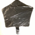GLOBO METÁLICO ESTRELLA 45 CM NEGRO POR MAYOREO