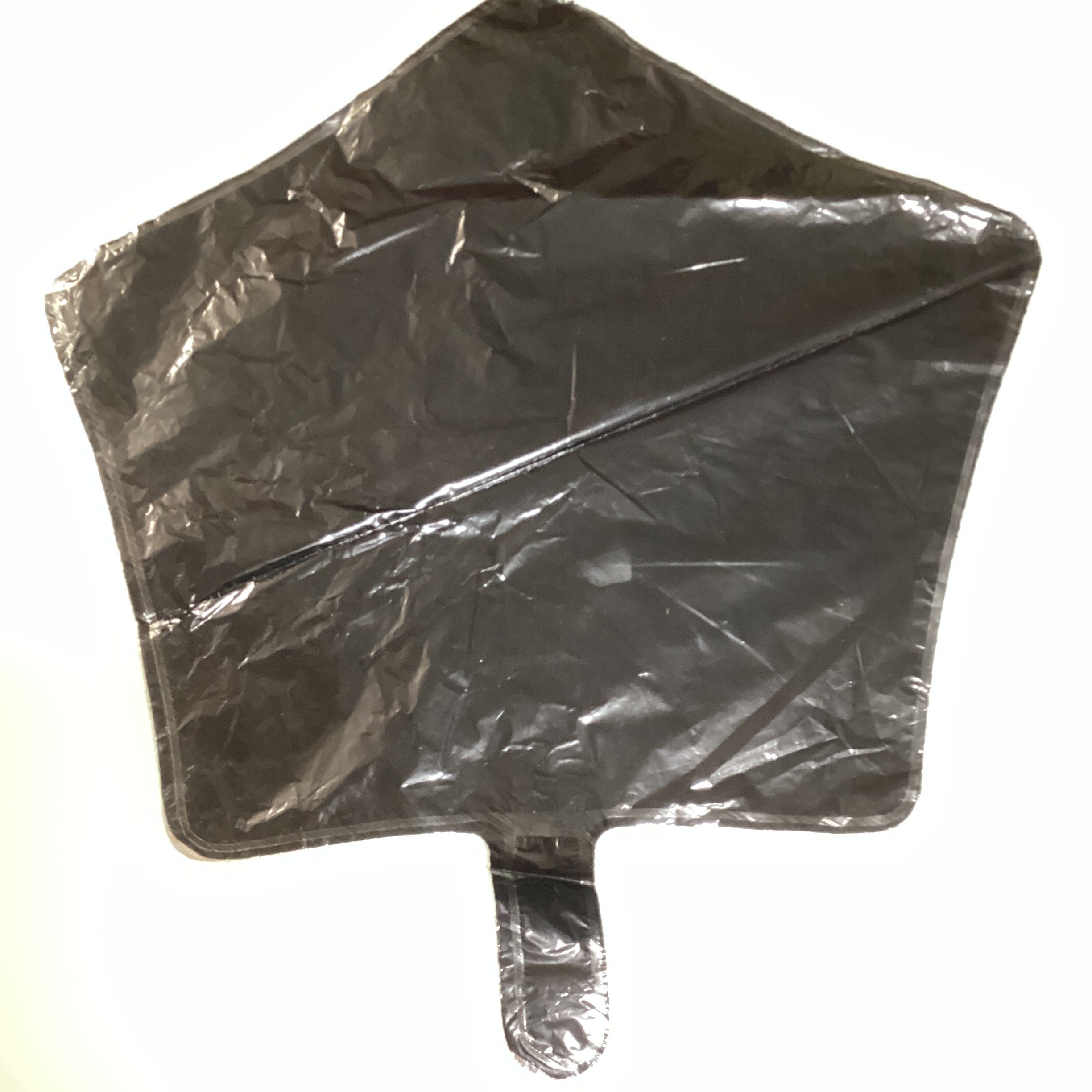 GLOBO METÁLICO ESTRELLA 45 CM NEGRO POR MAYOREO