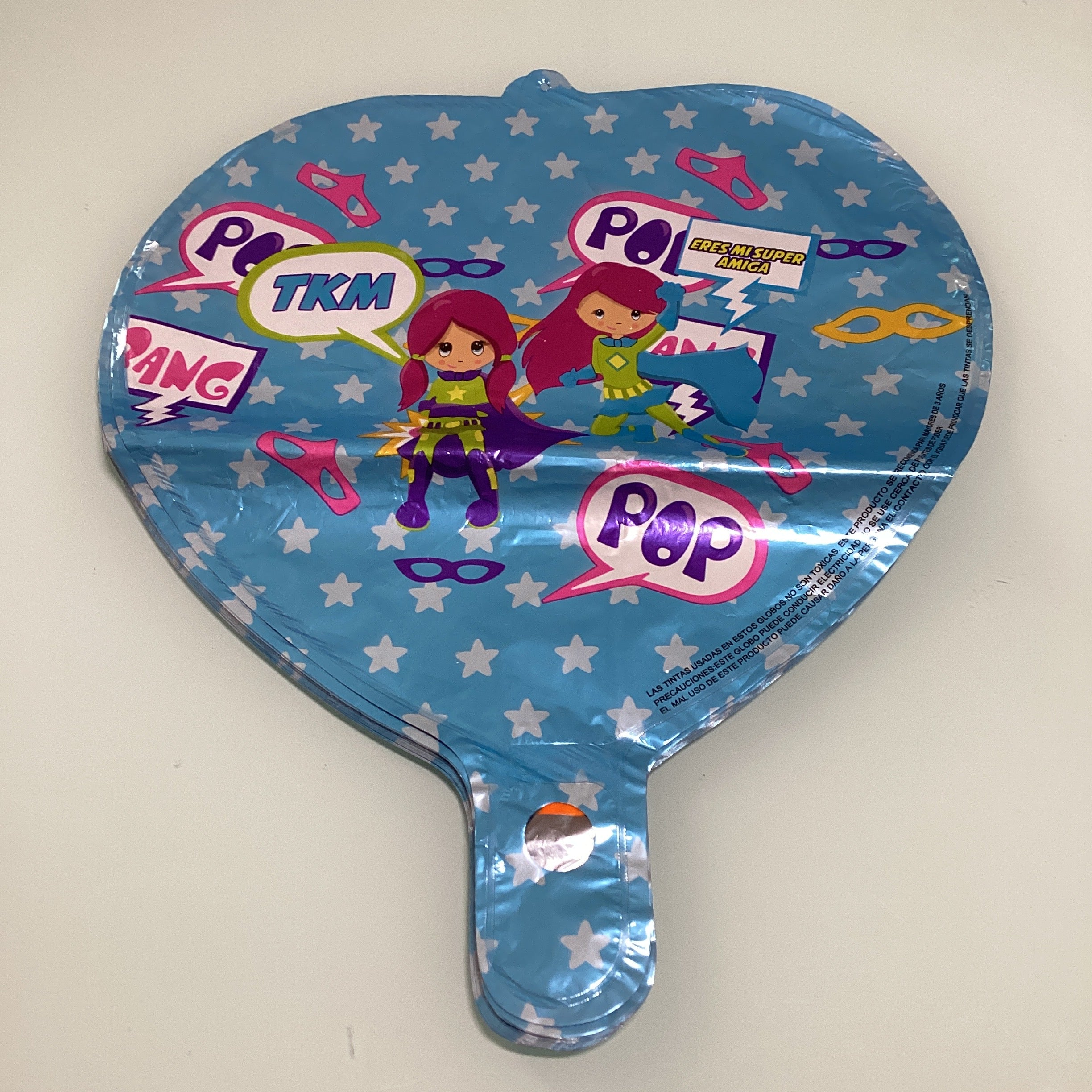 GLOBO METÁLICO 28 CM DISEÑOS POR MAYOREO