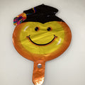 GLOBO METÁLICO DE GRADUACIÓN 35X27 CM EMOJI POR MAYOREO