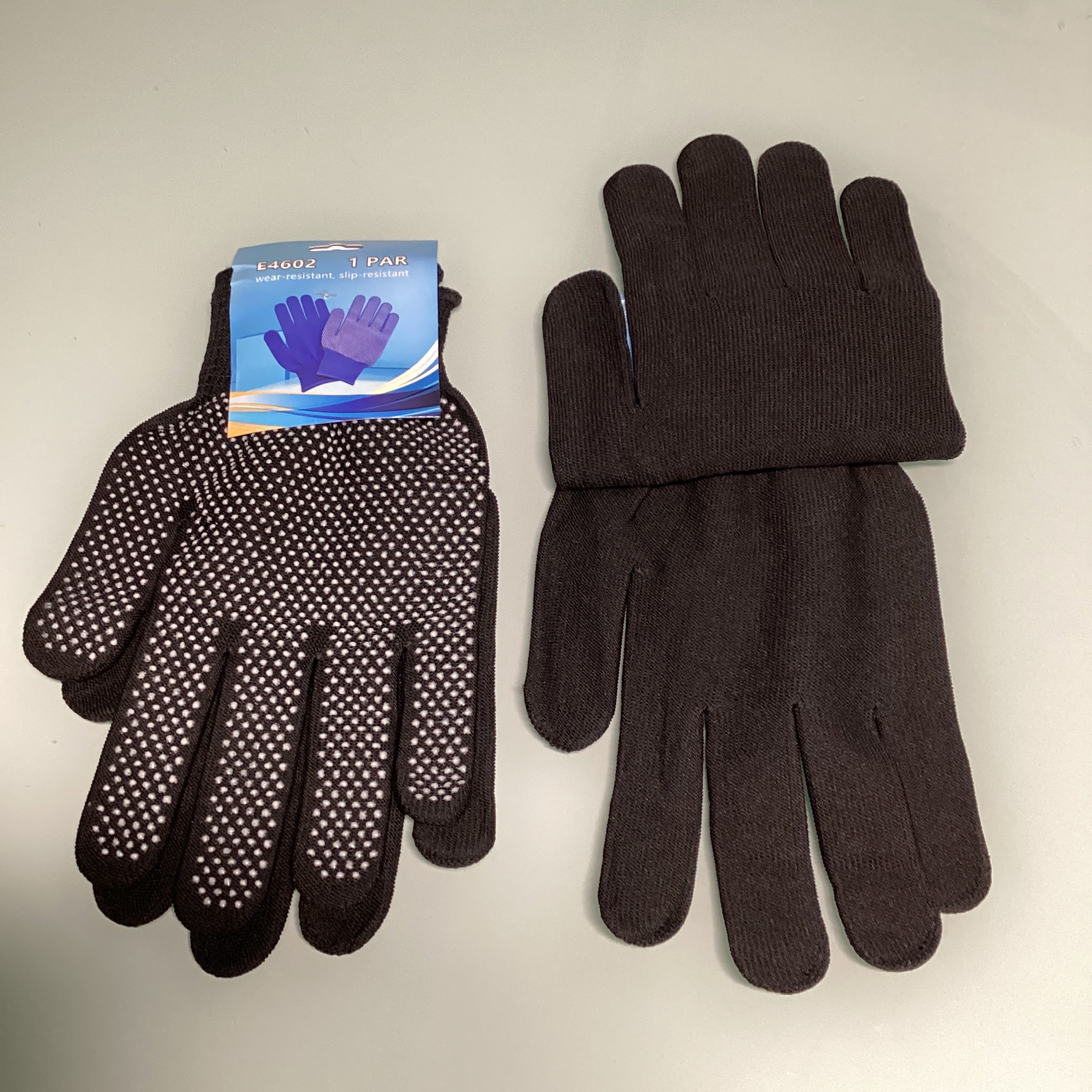 PAR DE GUANTES DE NYLON CON PUNTOS DE PVC POR MAYOREO