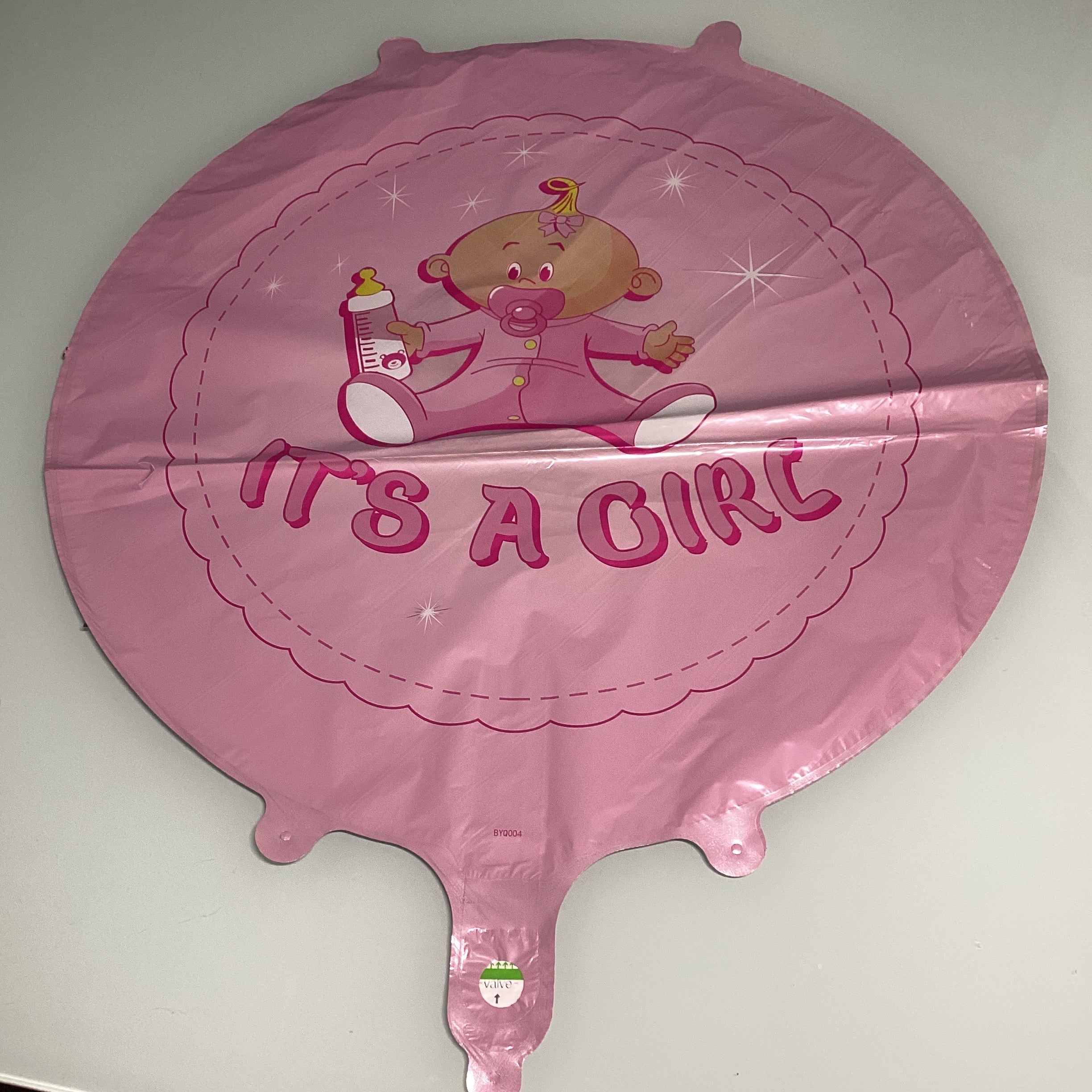 GLOBO METÁLICO 45 CM REDONDO MOTIVOS REVELACIÓN DE SEXO POR MAYOREO