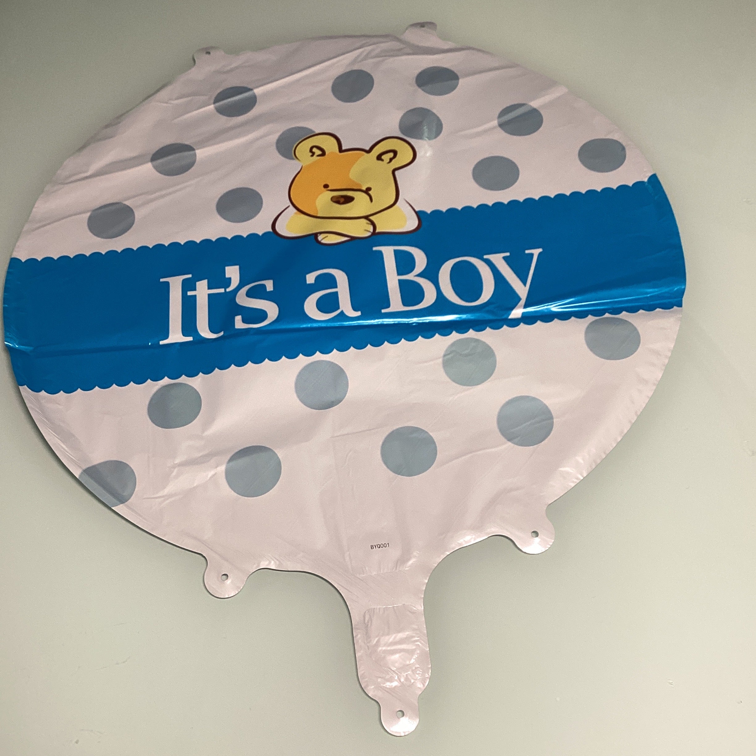 GLOBO METÁLICO 45 CM REDONDO MOTIVOS REVELACIÓN DE SEXO POR MAYOREO