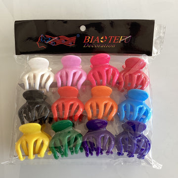 PINZA CANGREJO MINI 3.5 CM SURTIDA EN COLORES POR MAYOREO G2631