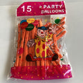 BOLSITA CON 15 GLOBOS LARGOS PARA FIGURAS POR MAYOREO