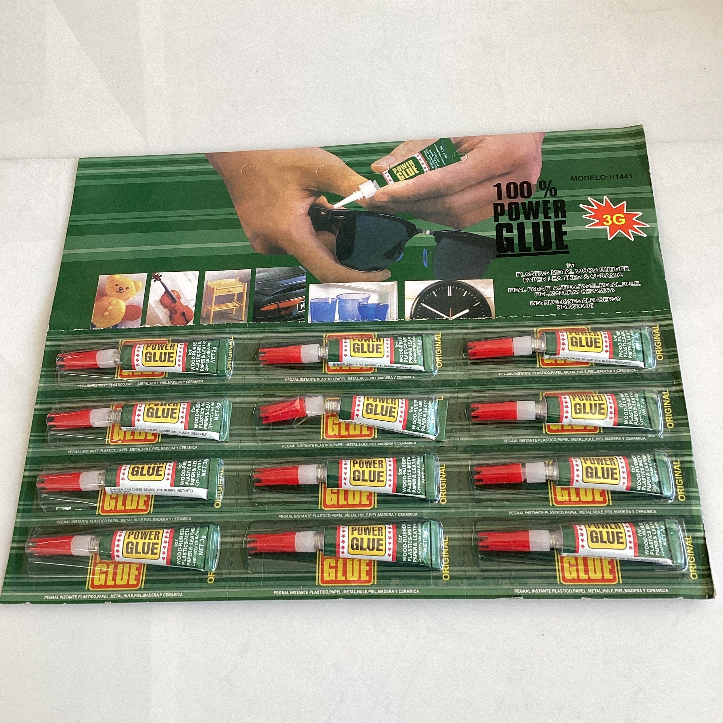 SALDO 11 PZAS SUPER GLUE