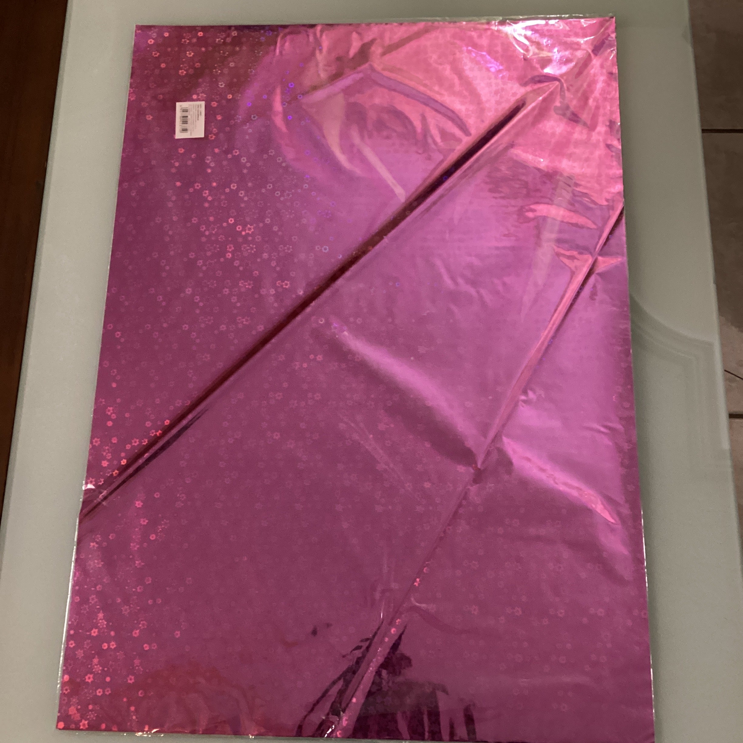 PAPEL METÁLICO ENVOLTURA DE REGALOS 70X50 CM POR MAYOREO