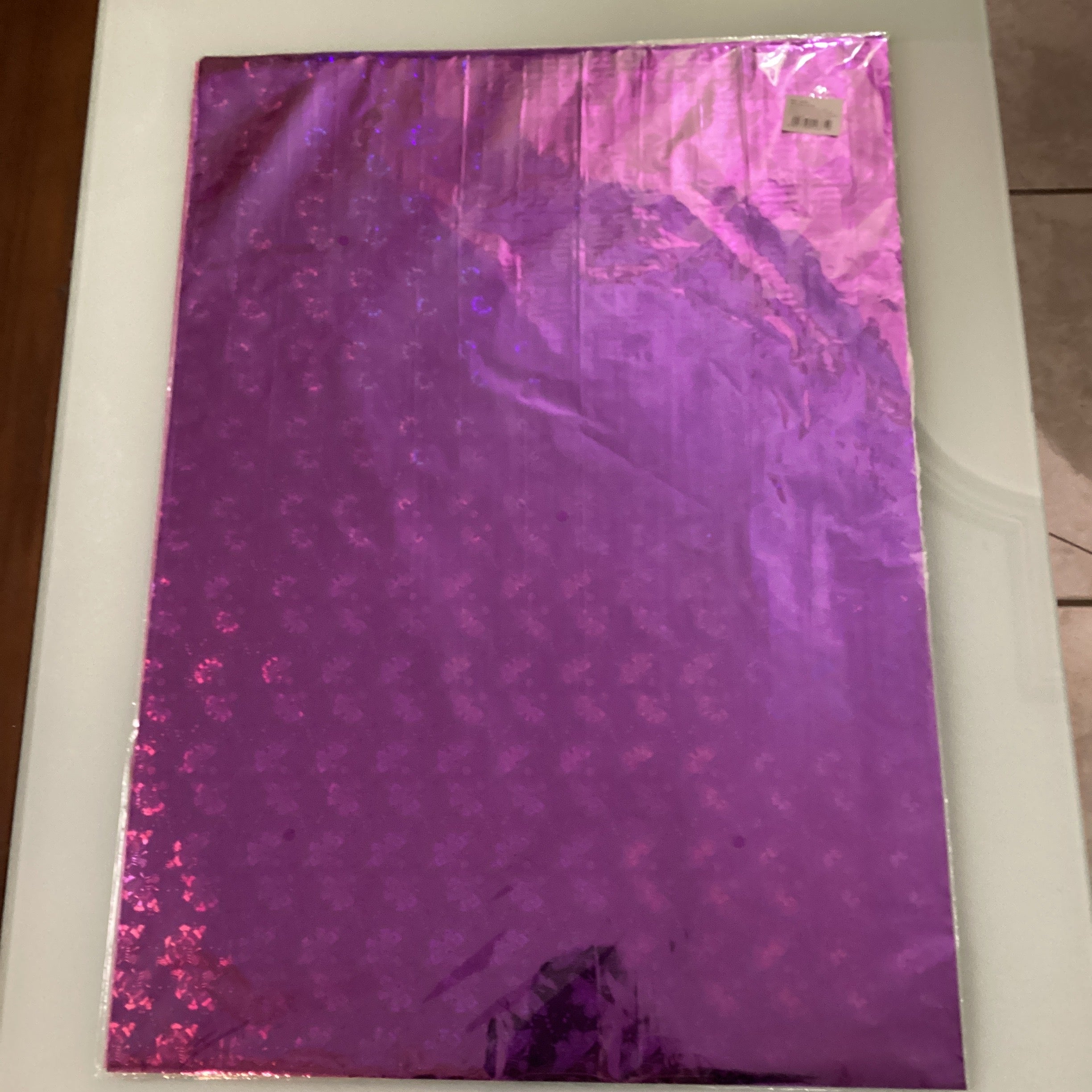 PAPEL METÁLICO ENVOLTURA DE REGALOS 70X50 CM POR MAYOREO
