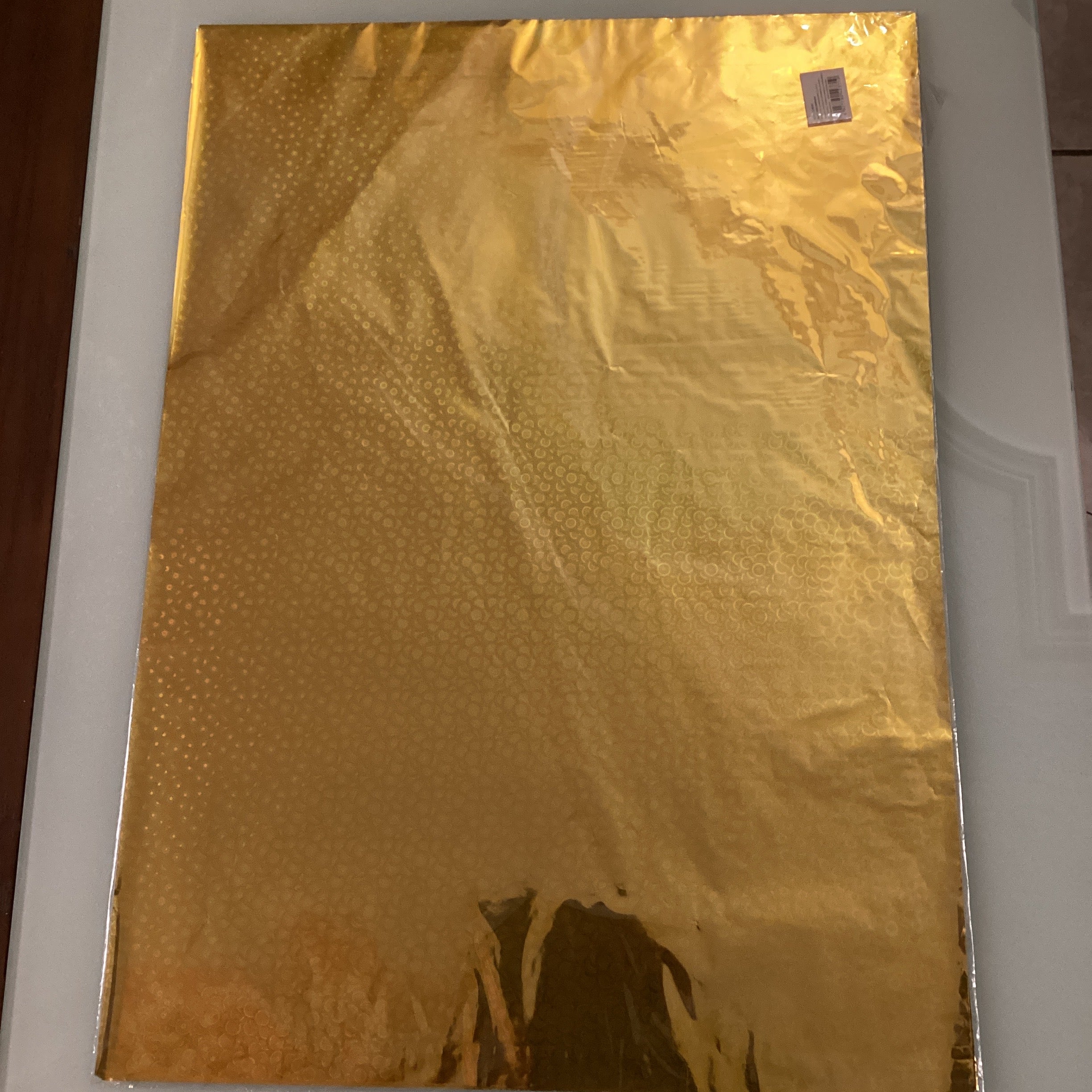 PAPEL METÁLICO ENVOLTURA DE REGALOS 70X50 CM POR MAYOREO