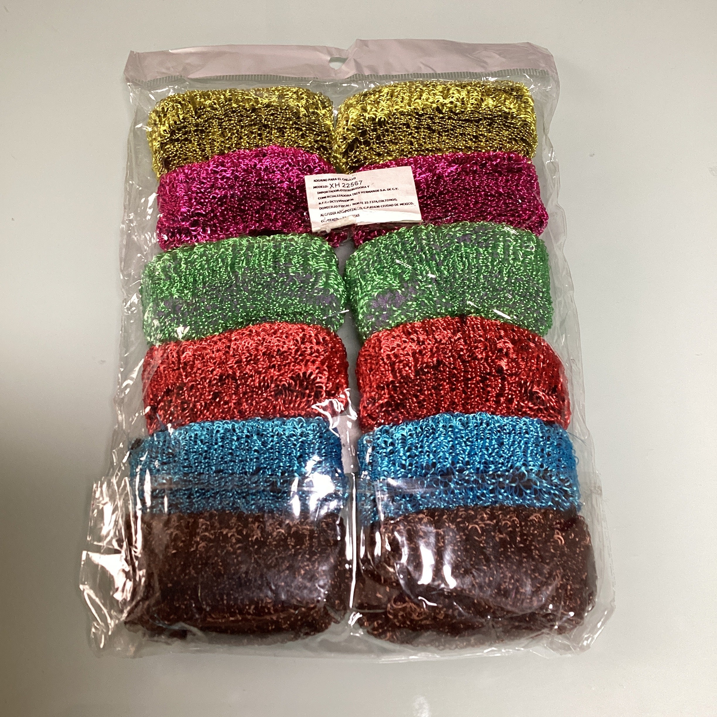 DONA ACRILAN 7 CM SURTIDA EN COLORES POR MAYOREO