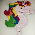 GLOBO METÁLICO UNICORNIO 69X48 CM POR MAYOREO
