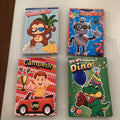 BOLSA REGALO PAPEL SULFATADO 28X19 CM SURTIDA EN DISEÑOS PARA NIÑO POR MAYOREO