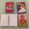 LIBRETA EN ESPIRAL 14X10 CM RAYA SURTIDA EN DISEÑOS PARA NIÑA POR MAYOREO