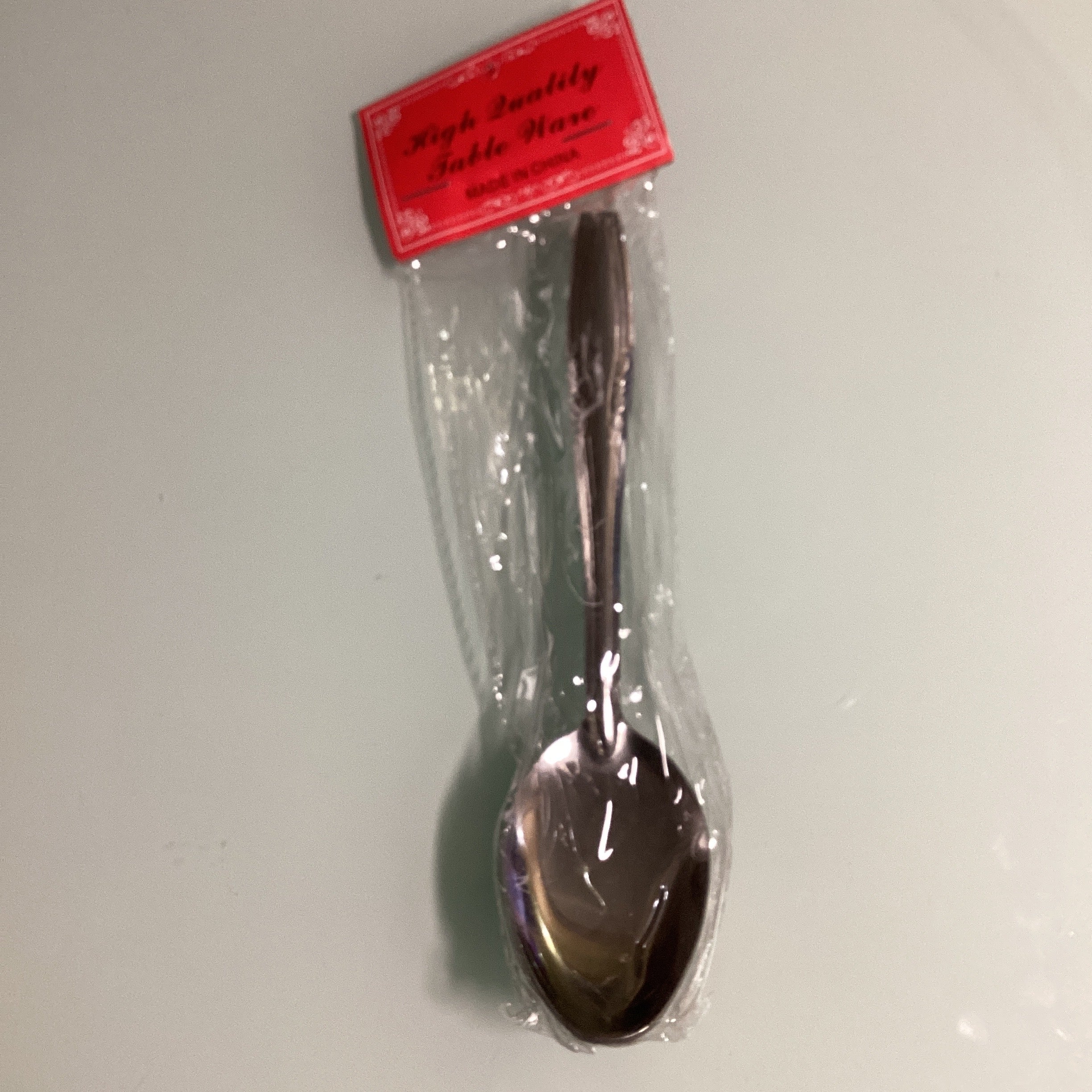CUCHARA SOPERA 18 CM DE ACERO INOXIDABLE POR MAYOREO