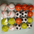 PELOTA SUAVE 4.5 CM SURTIDA EN DISEÑOS POR MAYOREO