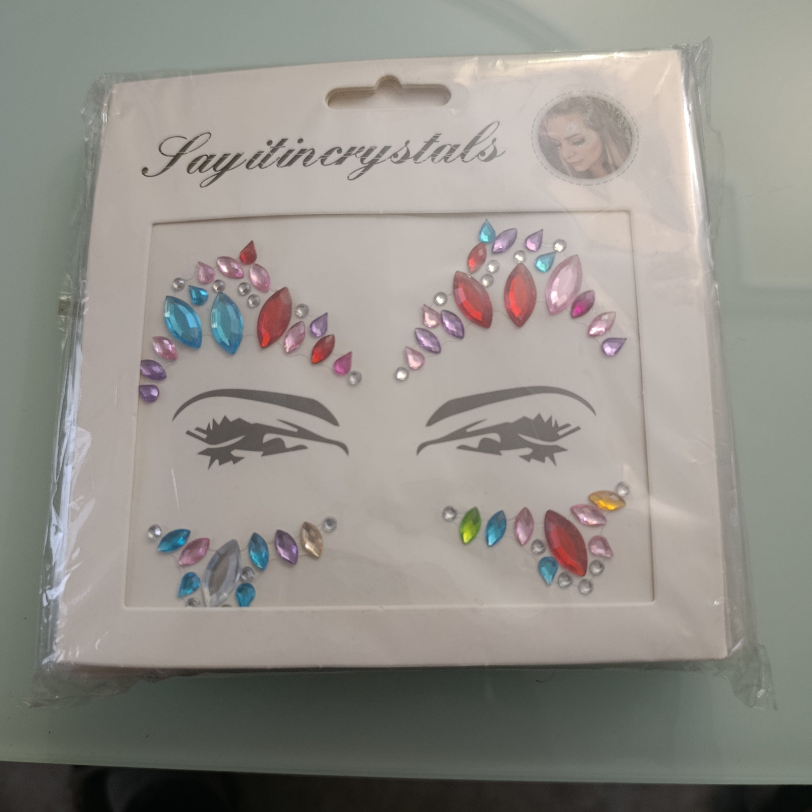 STICKER DECORACIÓN FACIAL POR MAYOREO