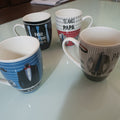 Taza de ceramica motivos día del padre surtidas en diseños por MAYOREO