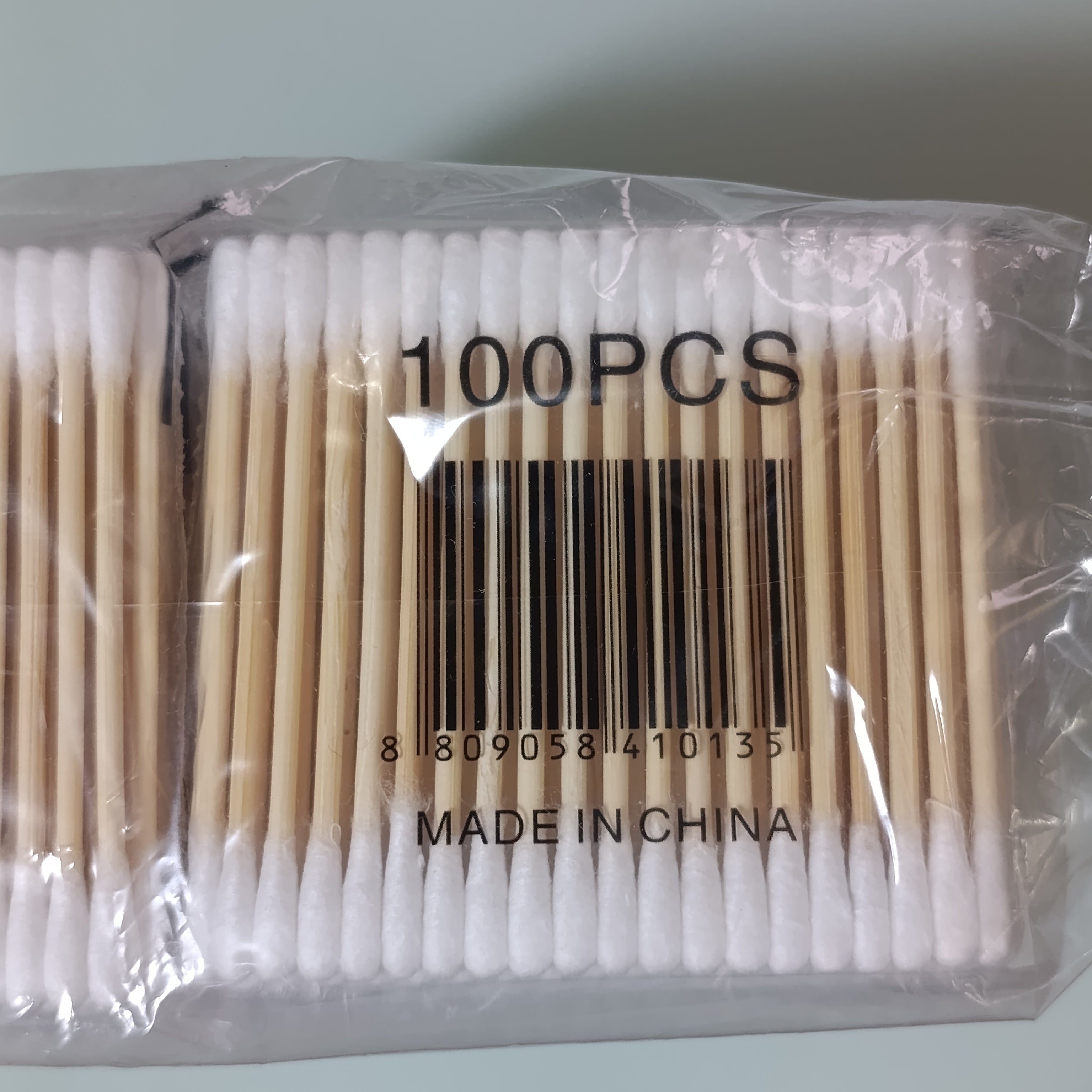 COTONETES 100%  ALGODON EN BOLSITA CON 100 PZAS POR MAYOREO