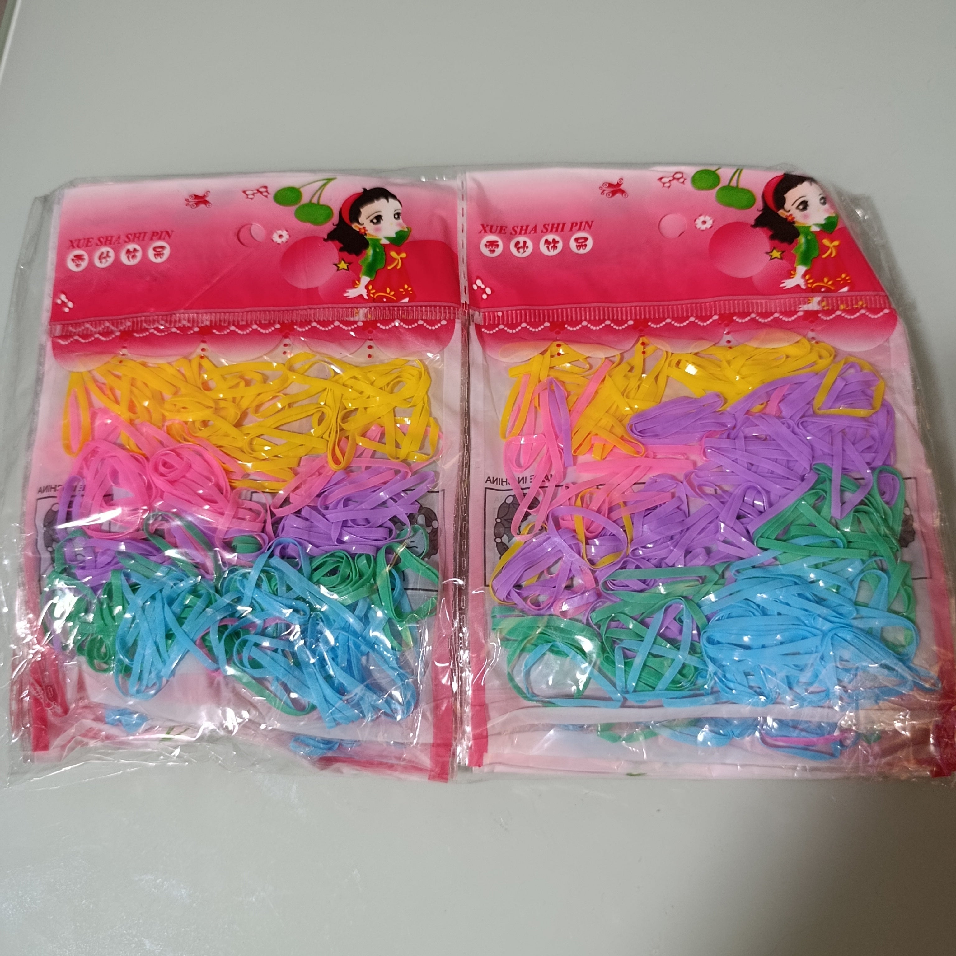 LIGAS DE LATEX PARA EL CABELLO EN BOLSITA