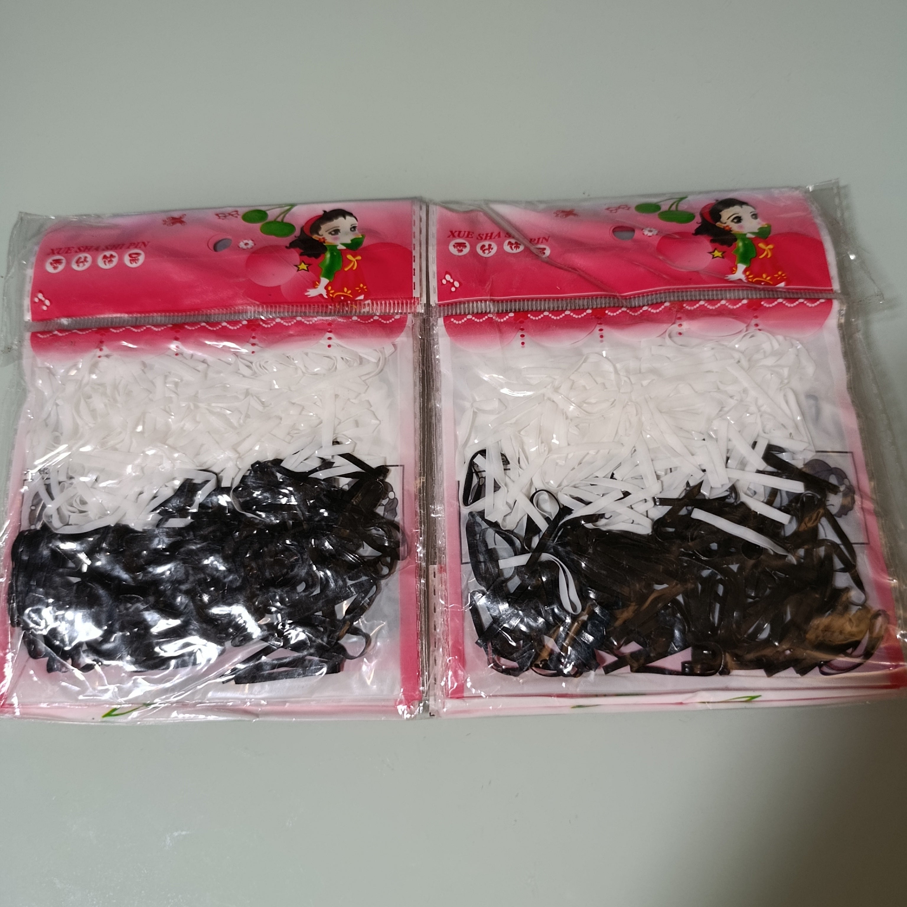 LIGAS DE LATEX PARA EL CABELLO EN BOLSITA