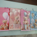 BOLSA DE REGALO JUMBO 40X31 CM MOTIVOS OSITOS SURTIDO EN DISEÑOS POR MAYOREO