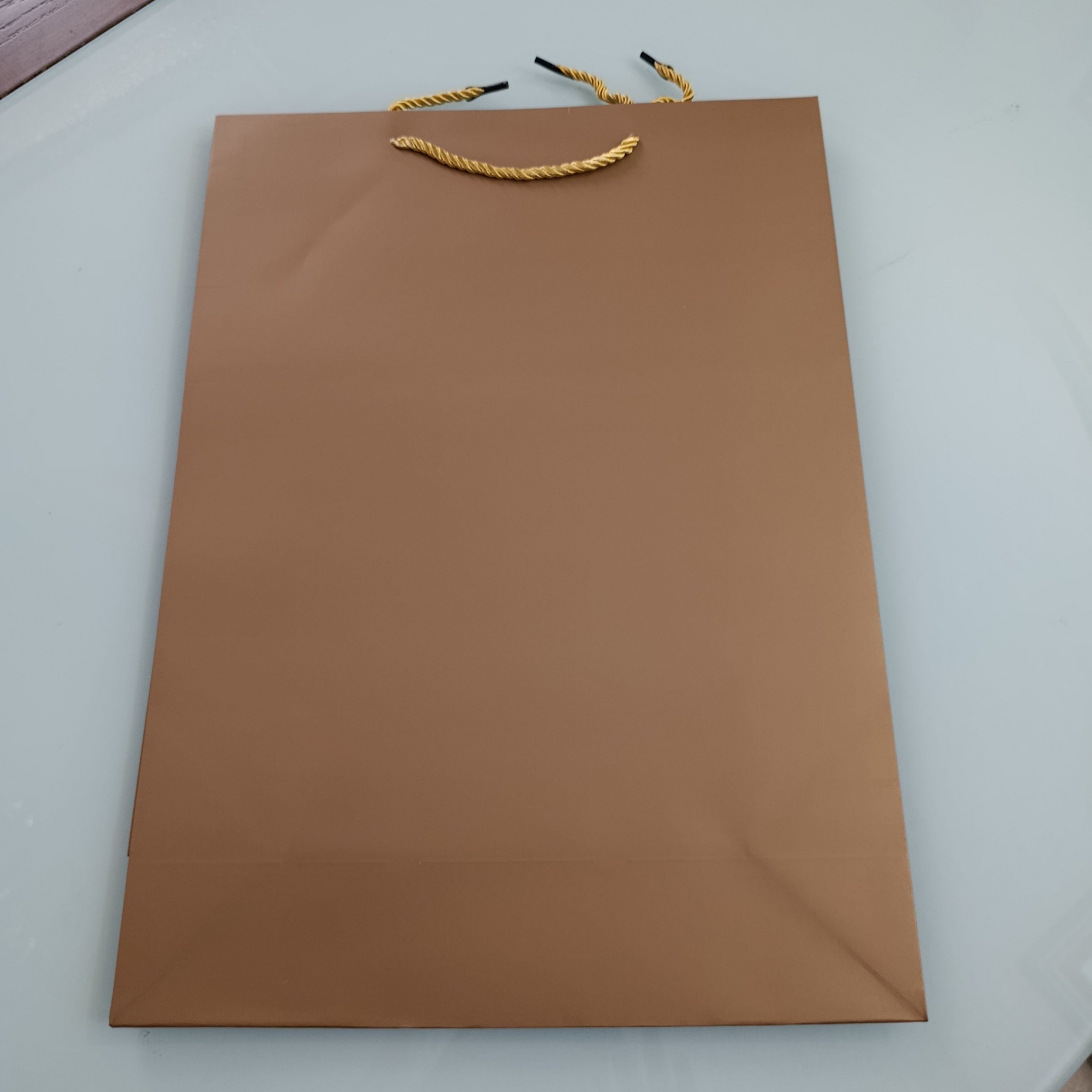BOLSA DE PAPEL KRAFT 42X31 CM JUMBO POR MAYOREO