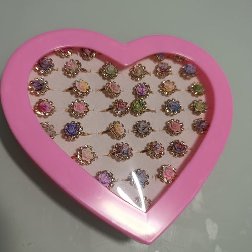 ANILLO FANTASIA PEDRERIA SURTIDO EN COLORES Y DISEÑOS POR MAYOREO