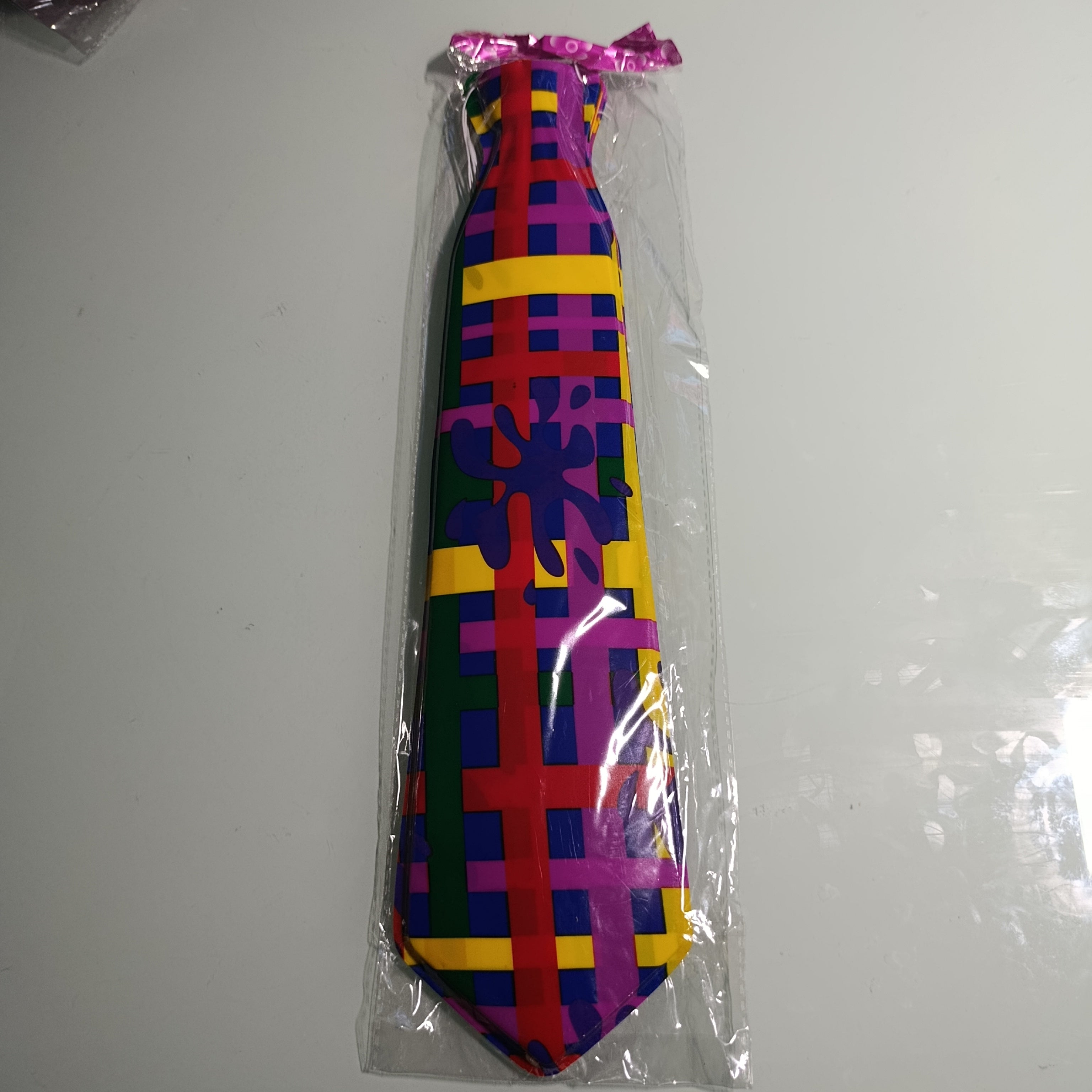 CORBATA DE JUGUETE PARA FIESTAS DE 33.2 X 10.5 CM SOR MAYOREO