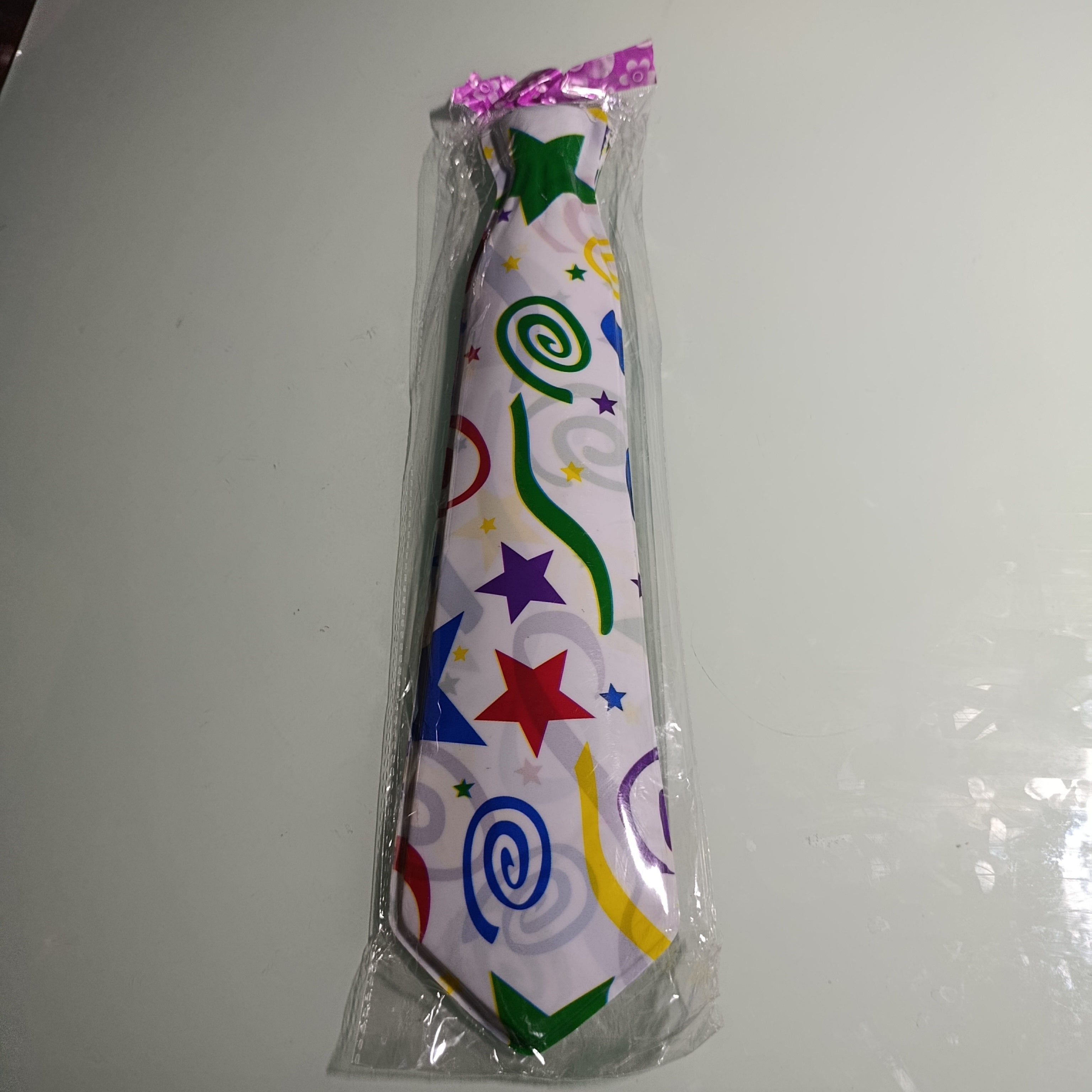 CORBATA DE JUGUETE PARA FIESTAS DE 33.2 X 10.5 CM SOR MAYOREO