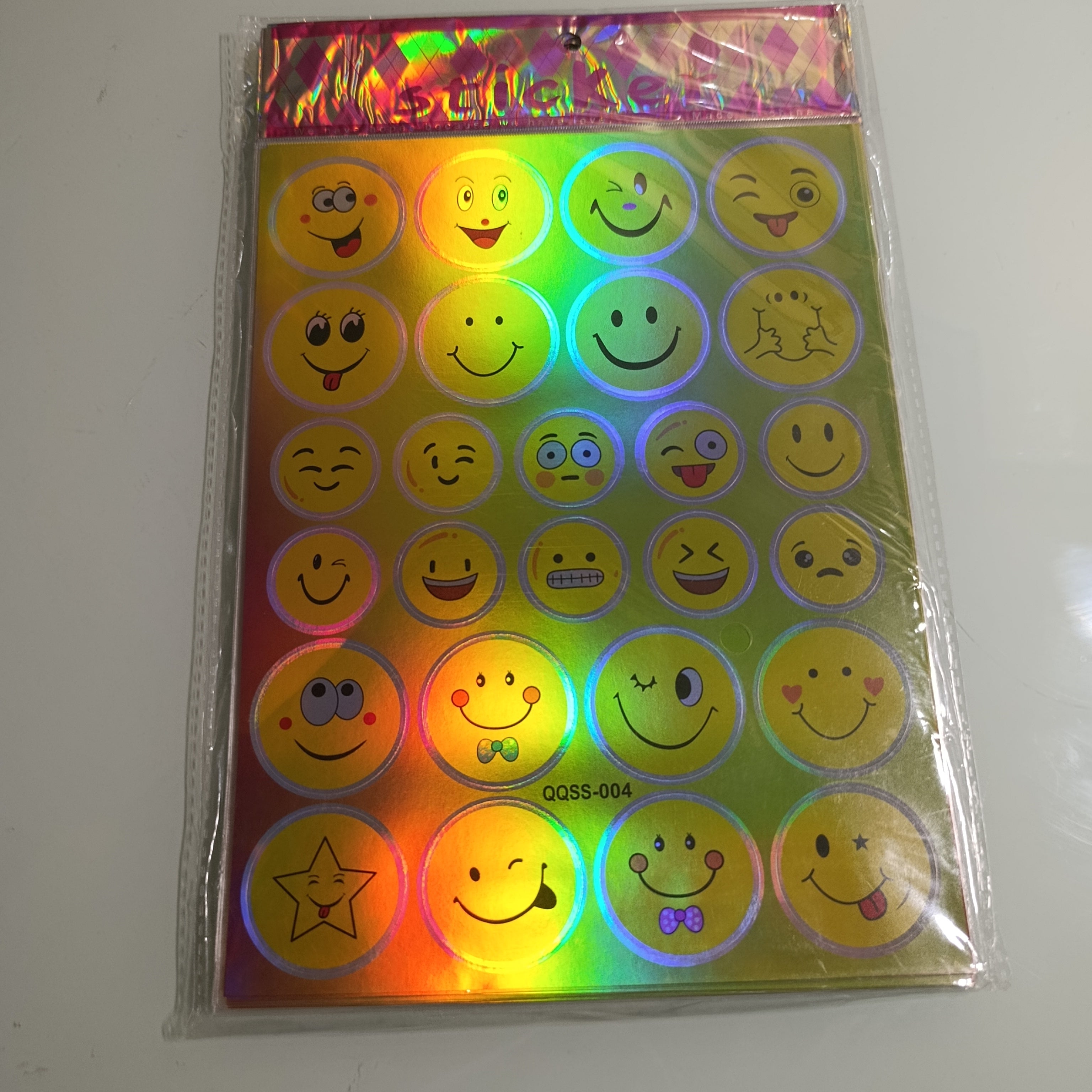 STICKER CALCOMANIA LASER METALICA 28X17.5 CM POR MAYOREO