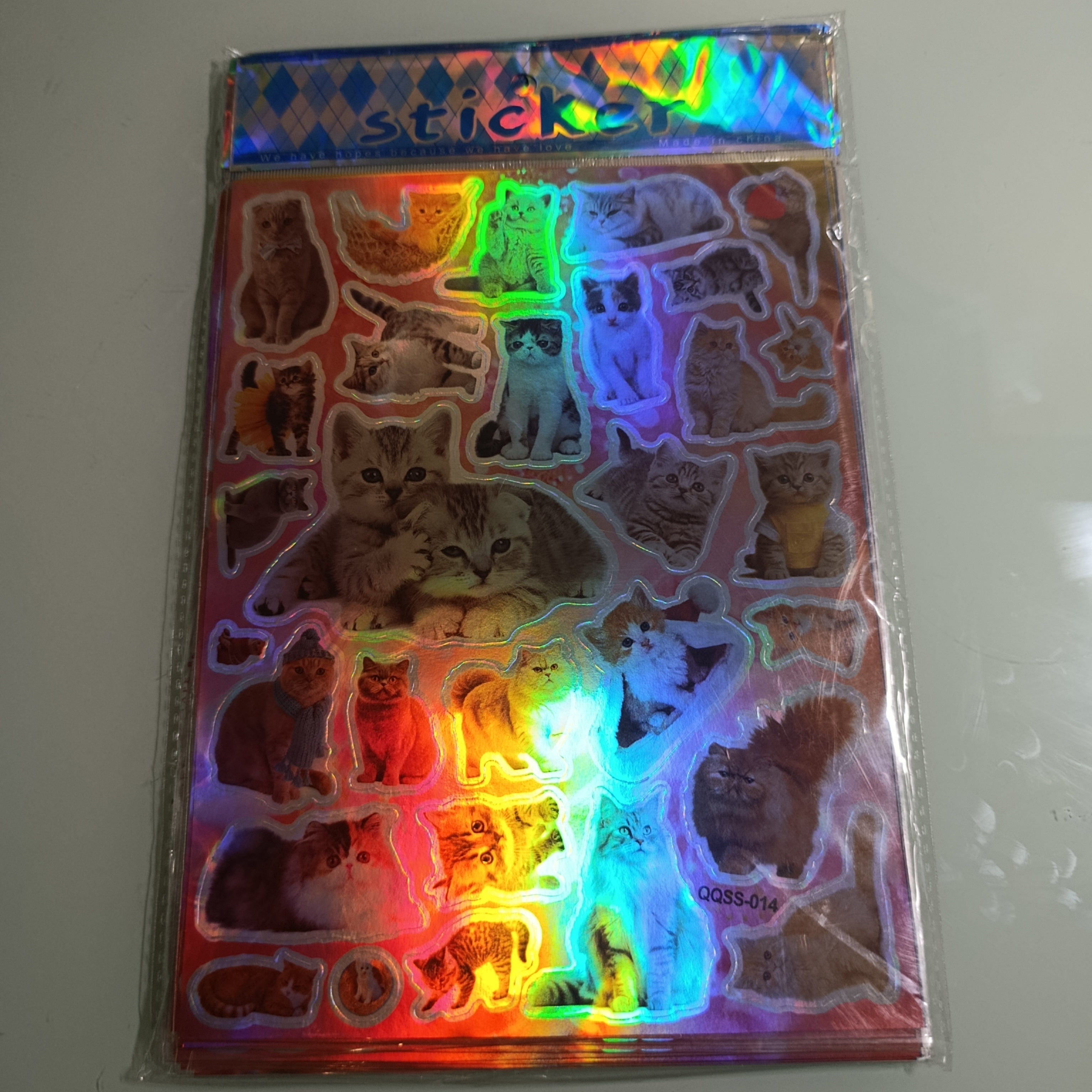 STICKER CALCOMANIA LASER METALICA 28X17.5 CM POR MAYOREO